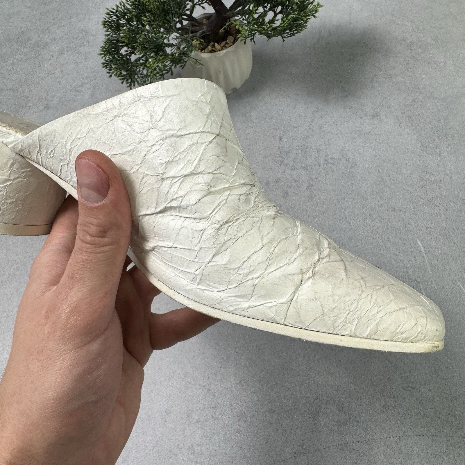 Maison Margiela Maison Margiela MM6 Mules White Size 37 Clogs US 7 Size US 7 / IT 37 - 7 Thumbnail