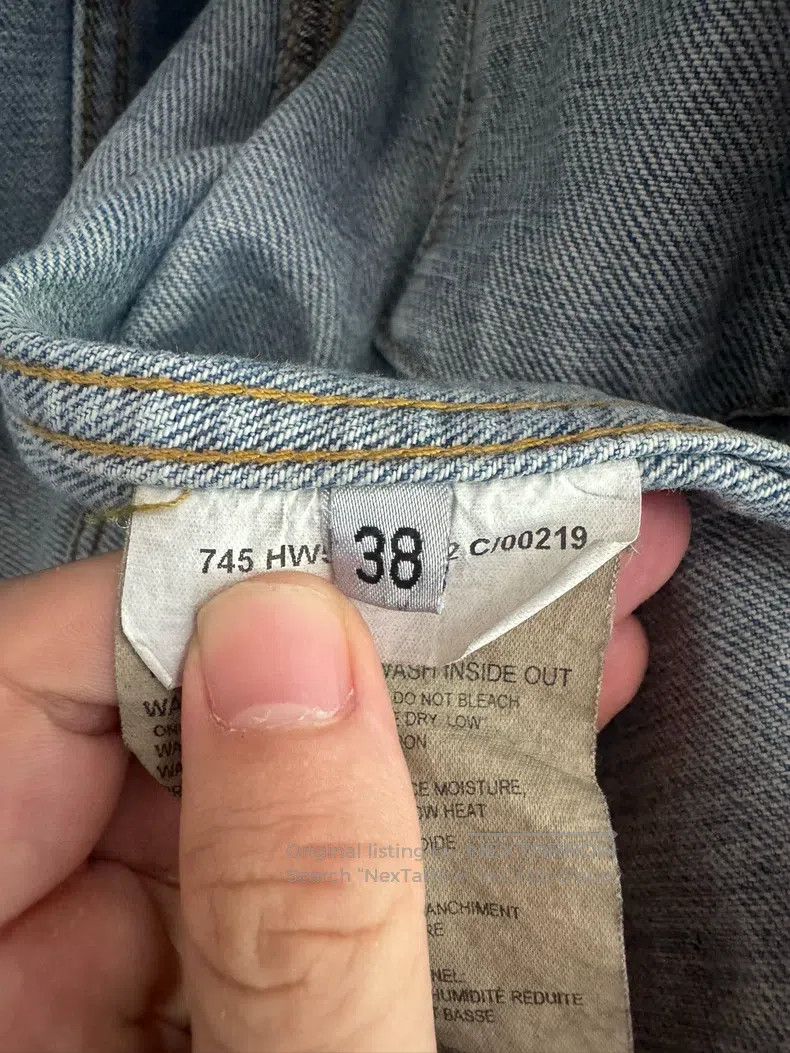 Helmut Lang HELMUT LANG size 38 My Era Washed Denim Jacket Size US XS / EU 42 / 0 - 5 Thumbnail