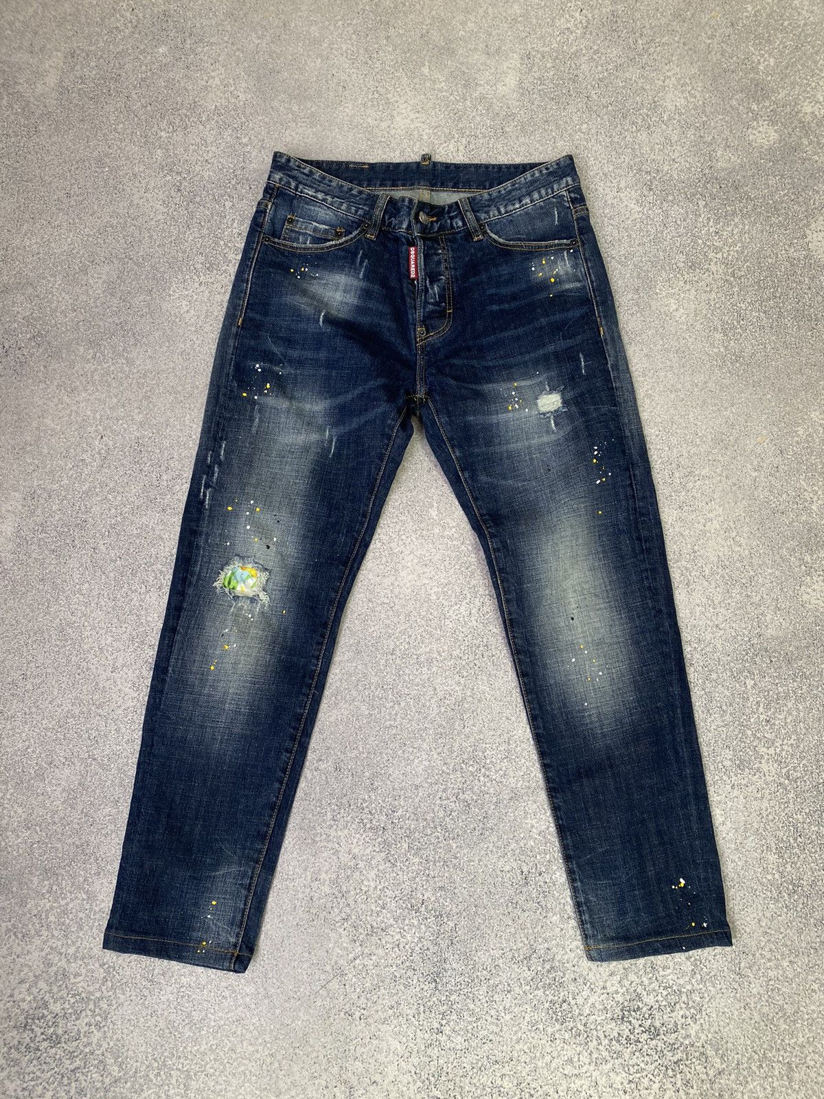 Designer × Dsquared2 × Vintage Vintage Dsquared2 Denim Blue Luxury Jeans Size US 30 / EU 46 - 3 Thumbnail