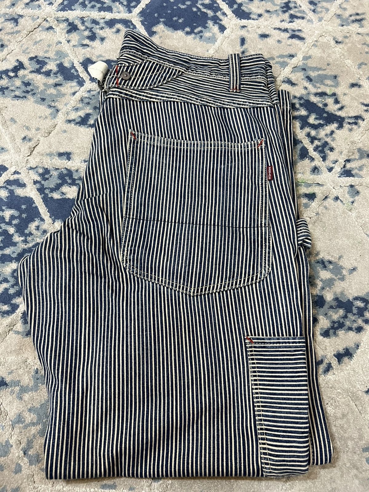Japanese Brand Bartack Work Clothing Hikori Jeans Size US 34 / EU 50 - 1 Thumbnail