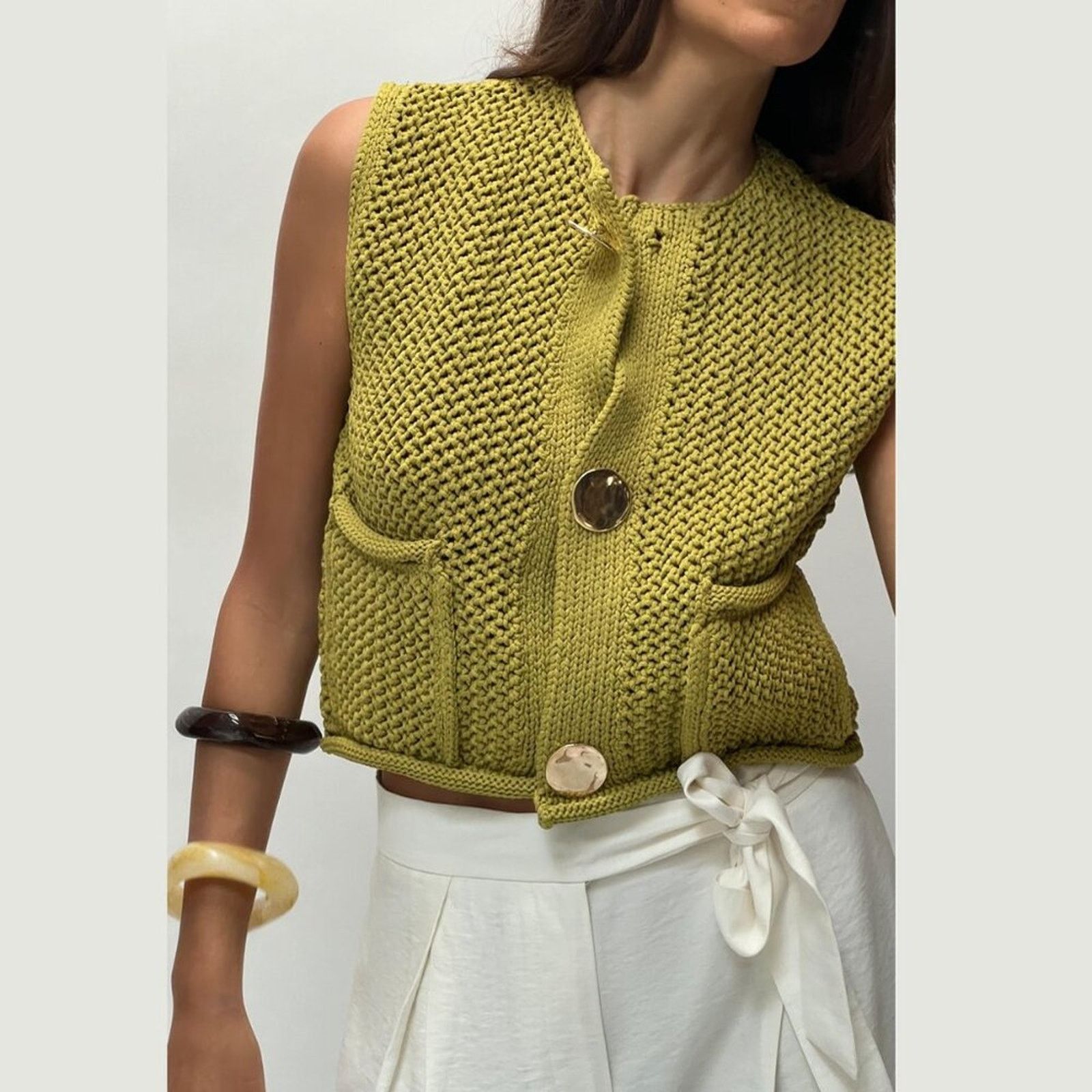 Zara ZARA Knit Top Size M / US 6-8 / IT 42-44 - 9 Thumbnail