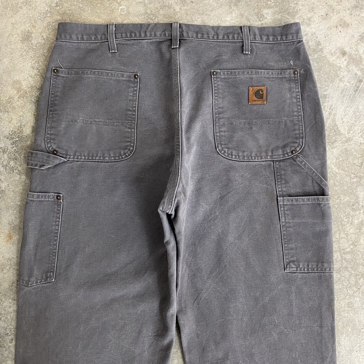 Carhartt Vintage Carhartt Double Knee Gravel Grey Carpenter Pants Size US 36 / EU 52 - 17 Thumbnail