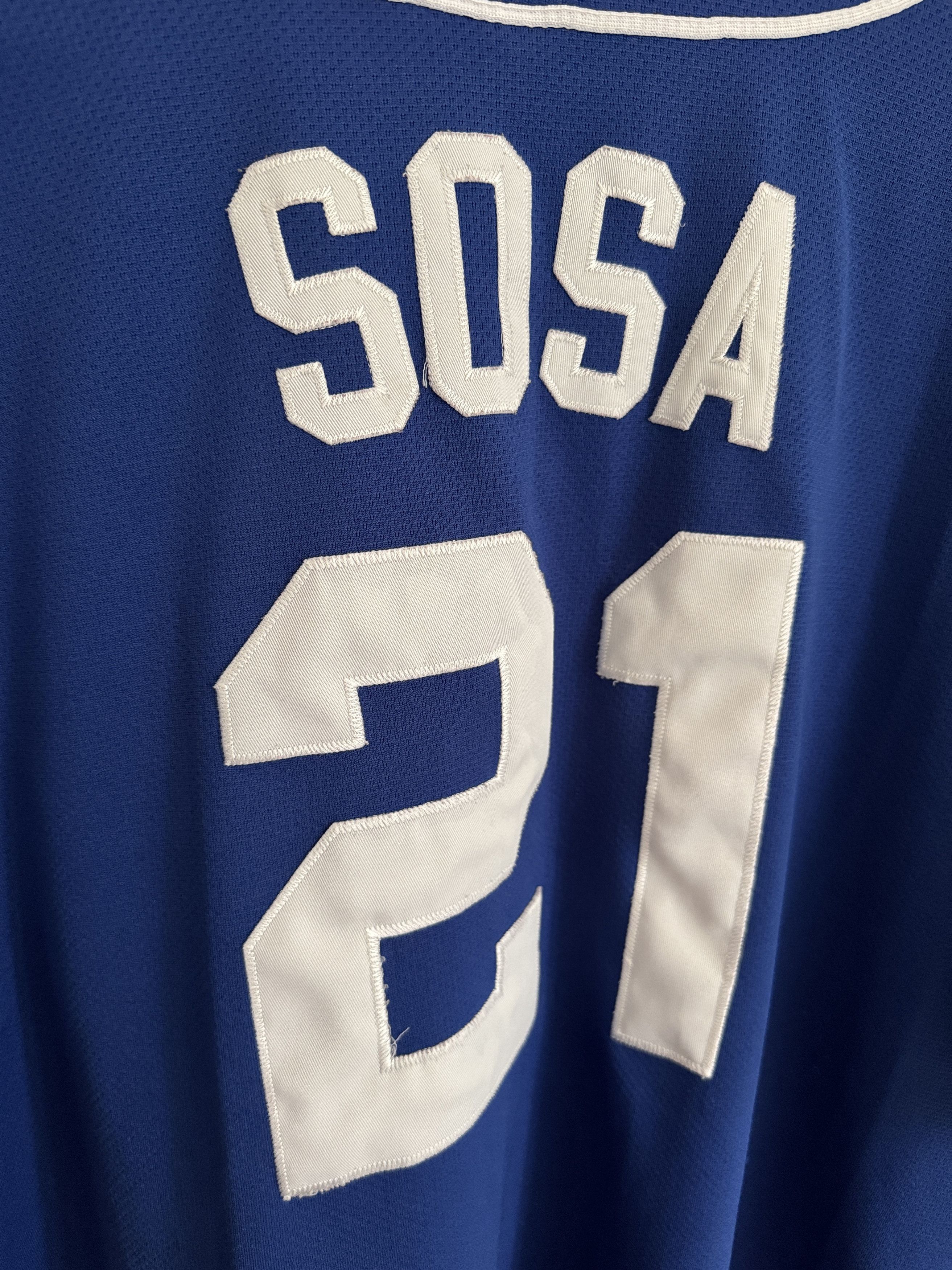 Majestic Vintage Sammy Sosa Chicago Cubs Majestic MLB Jersey Korea Size US XL / EU 56 / 4 - 7 Thumbnail