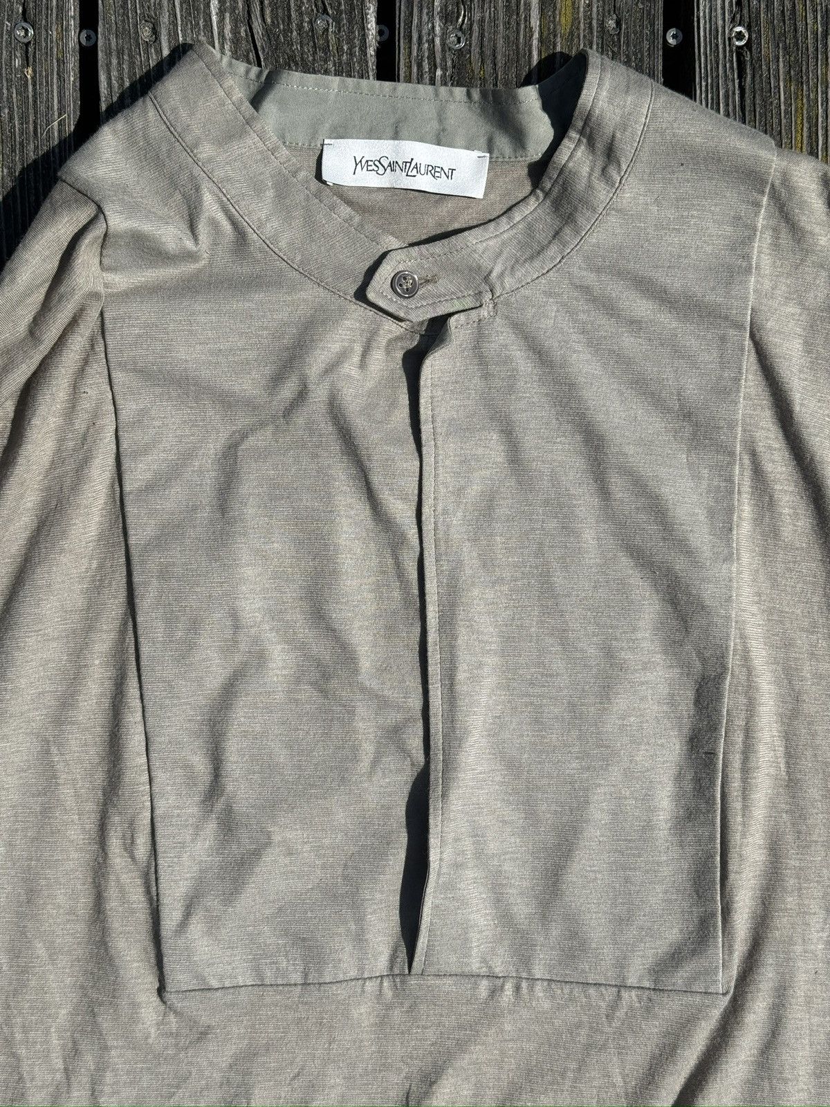 Yves Saint Laurent SS2001 Yves Saint Laurent Mao Longsleeve Size US L / EU 52-54 / 3 - 2 Thumbnail
