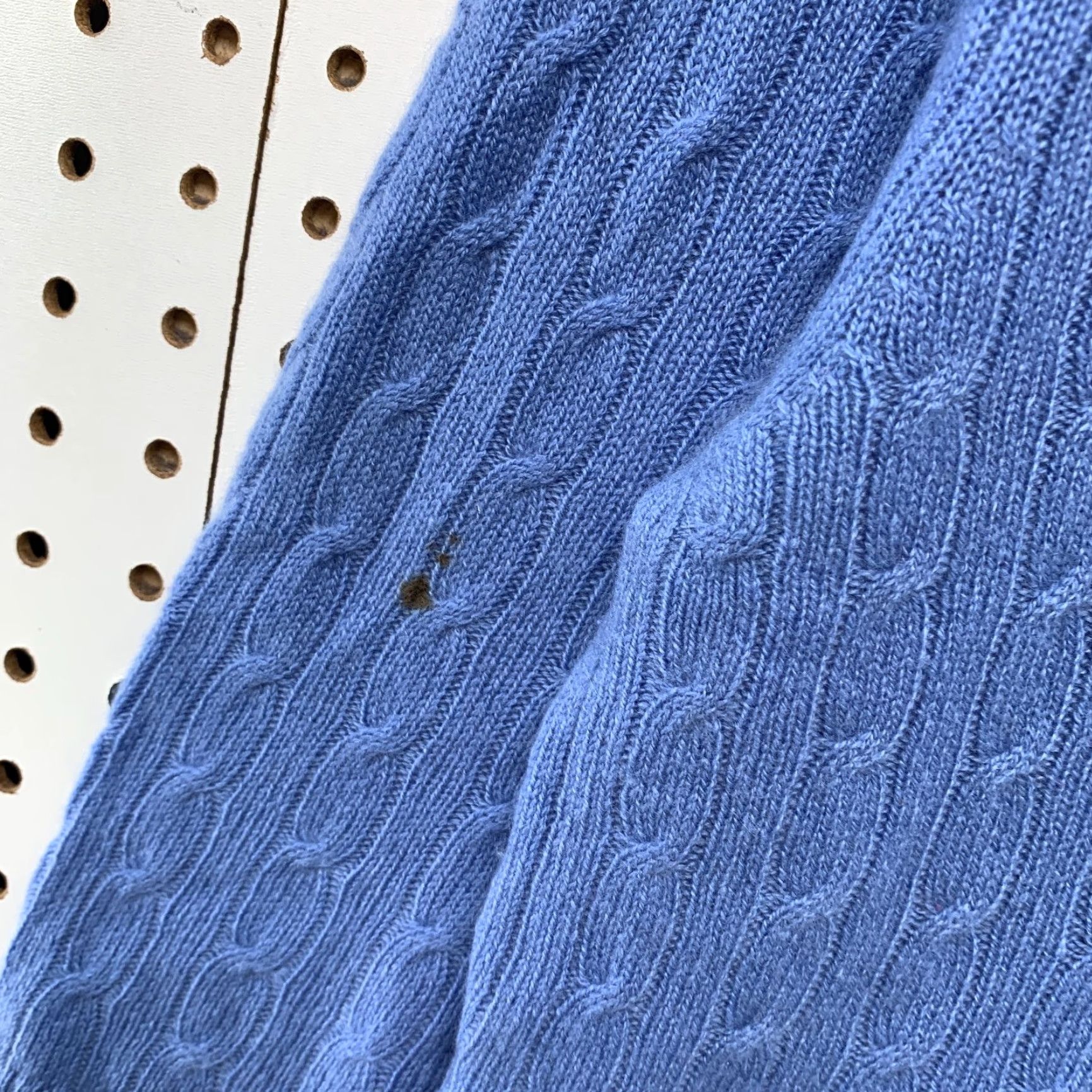 Vintage VINTAGE Simply Cashmere Cardigan Sweater Womens Medium Blue 100% Cashmere 3/4 Sleeve Size M / US 6-8 / IT 42-44 - 6 Thumbnail
