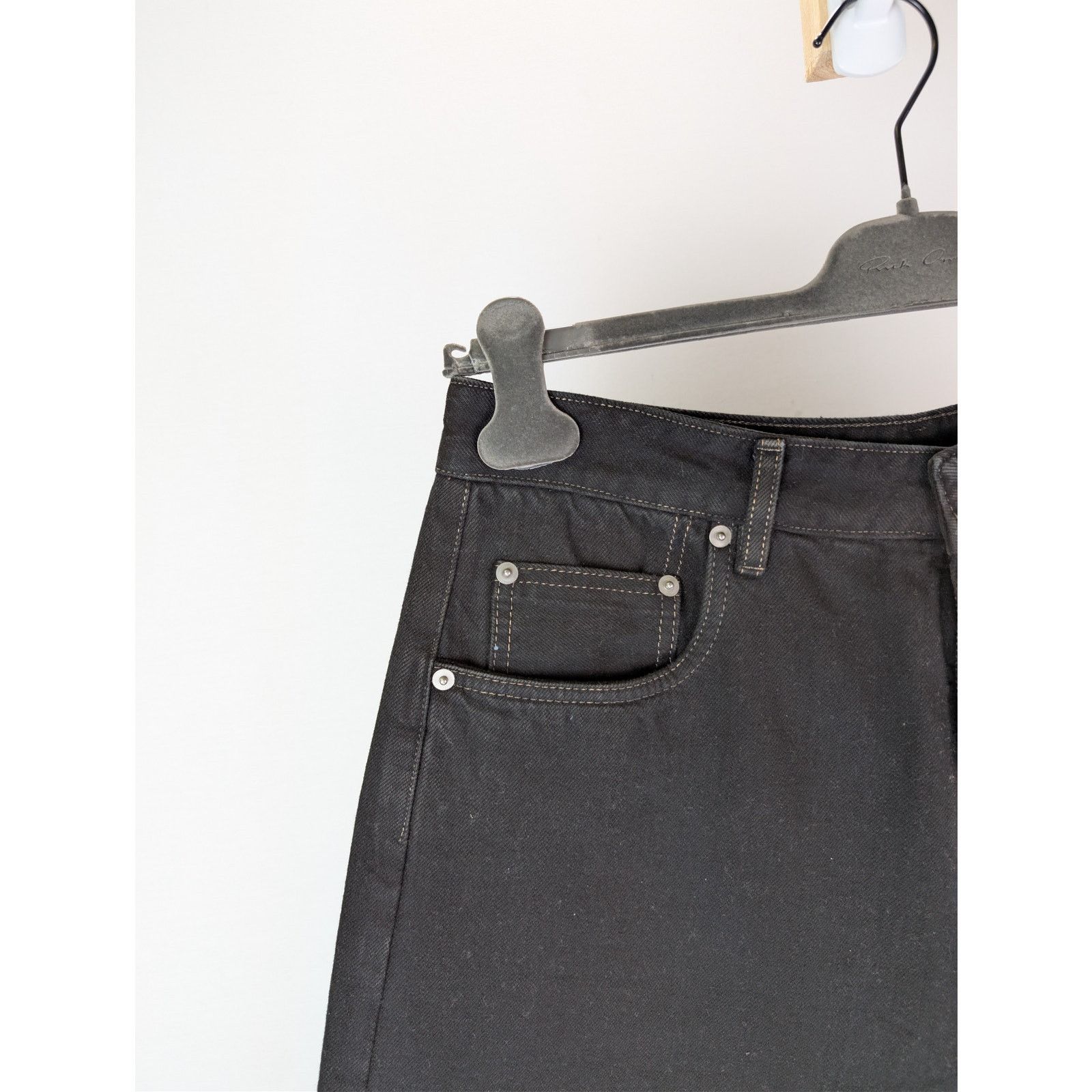 Rick Owens Drkshdw o1rshd1 Geth Jeans in Black/Terra Size US 31 - 6 Thumbnail