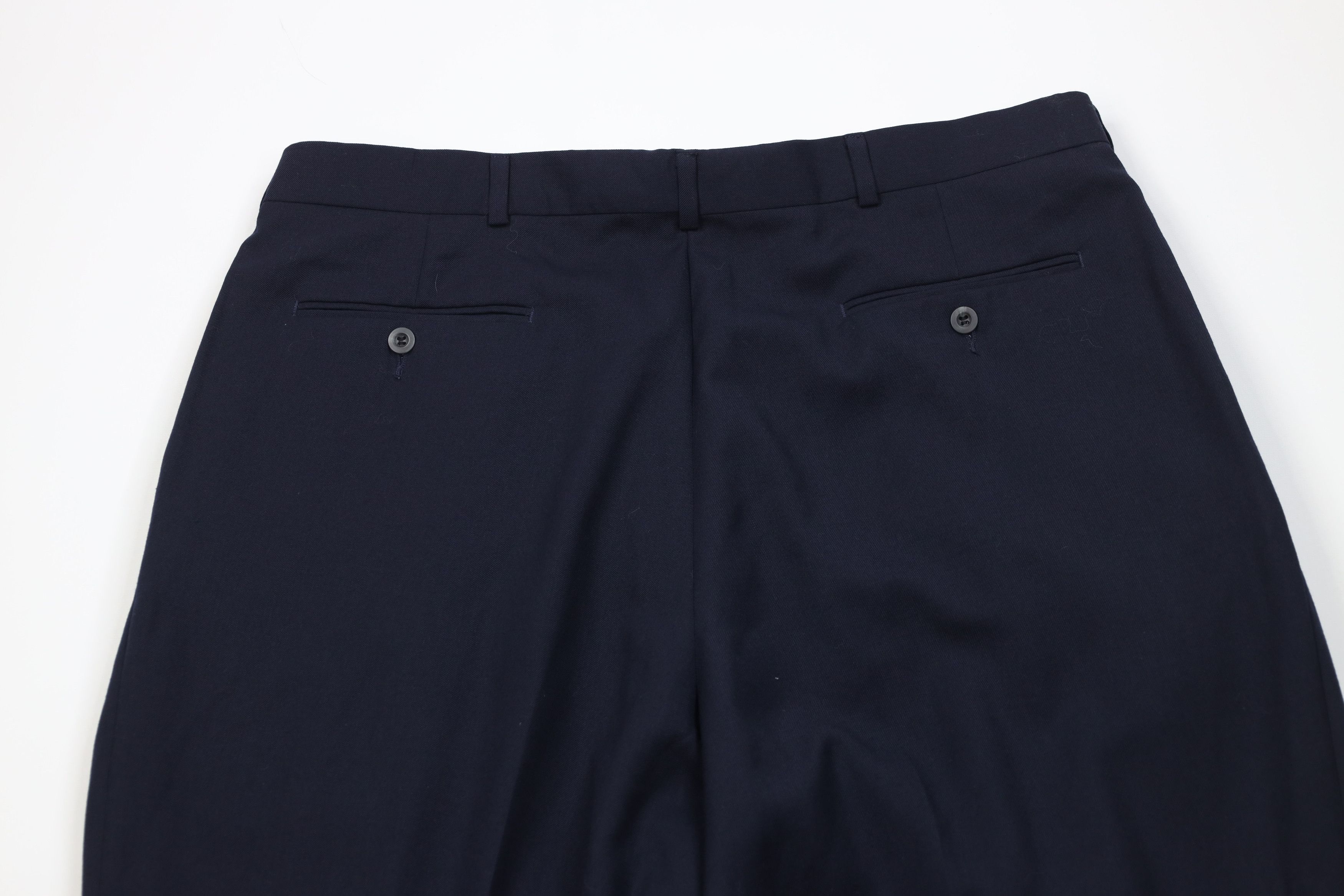 Vintage Vintage 90s Streetwear Wool Blend Knit Wide Leg Chino Pants Size US 38 / EU 54 - 12 Thumbnail