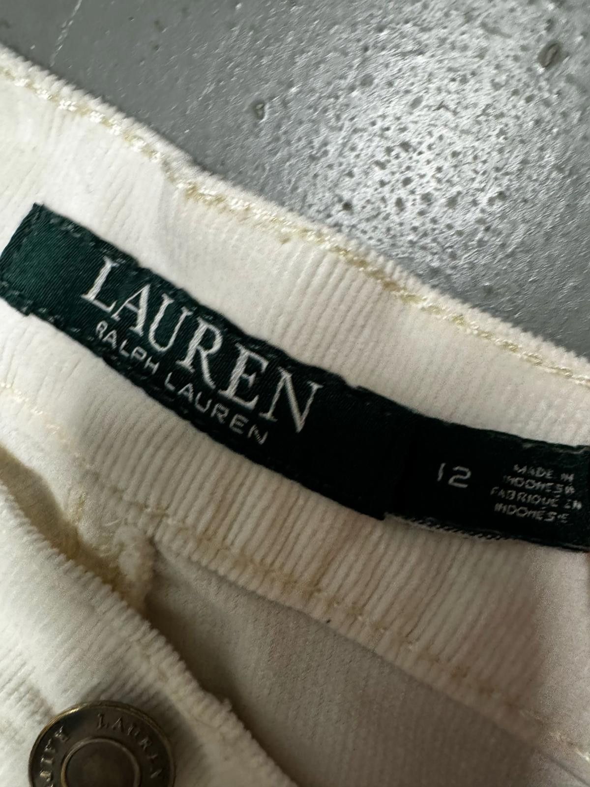 Polo Ralph Lauren Ralph Lauren Women's White Trousers Size 12 Size 30" / US 8 / IT 44 - 5 Thumbnail