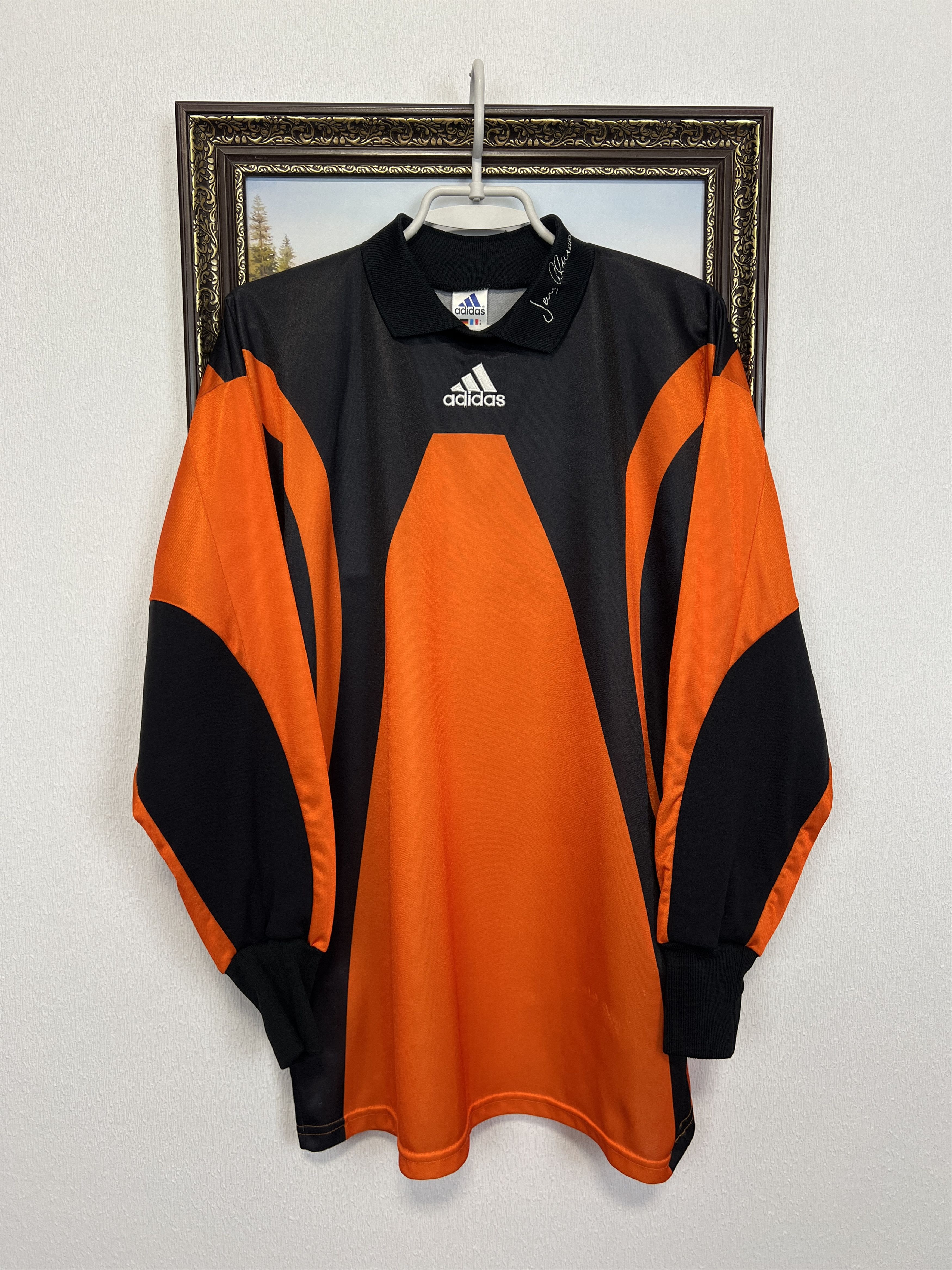 Adidas Vintage Football Goalkeeper Template Shirt Soccer Jersey Size US S / EU 44-46 / 1 - 1 Thumbnail