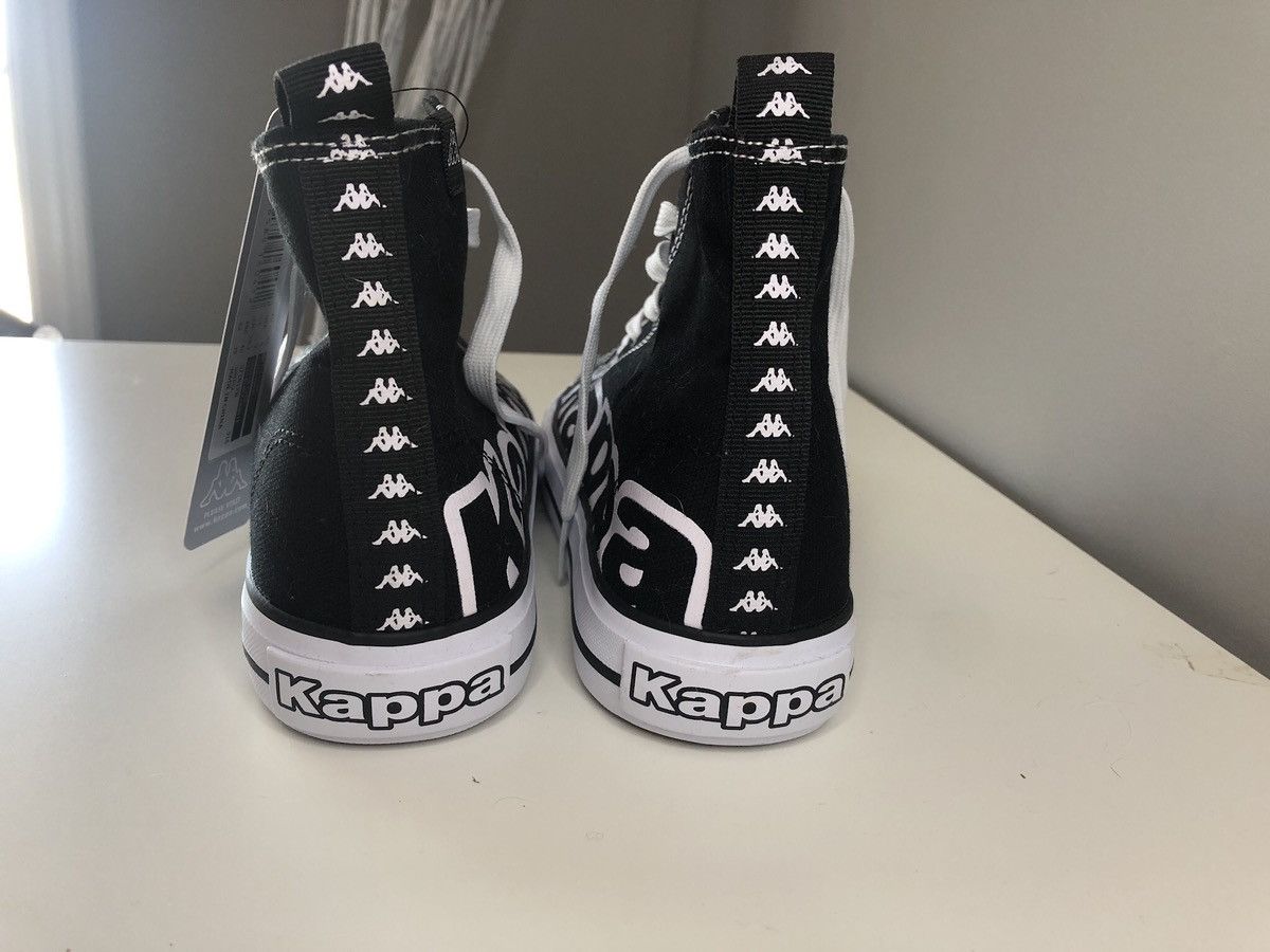 Kappa Kappa Black High Top Size US 9 / EU 42 - 4 Thumbnail