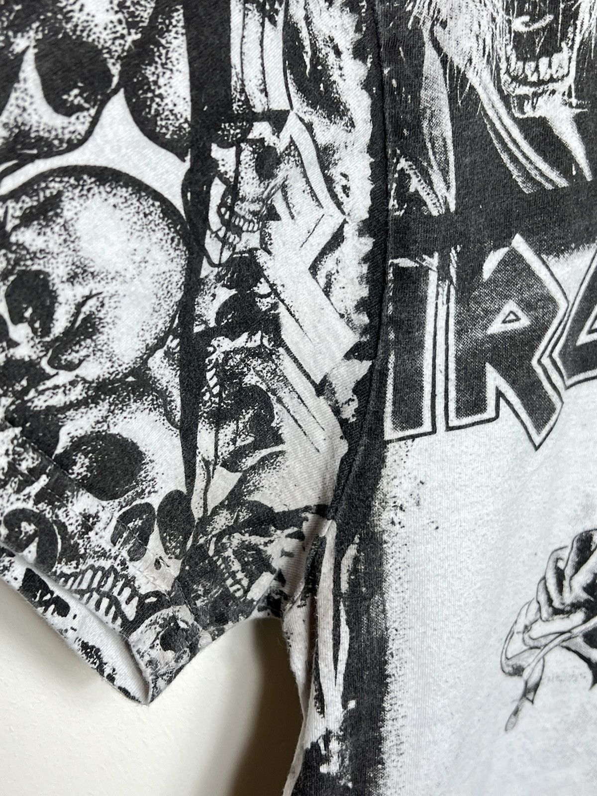 Iron Maiden iron maiden eddie biker y2k crazy vintage full print t shirt Size US M / EU 48-50 / 2 - 7 Thumbnail