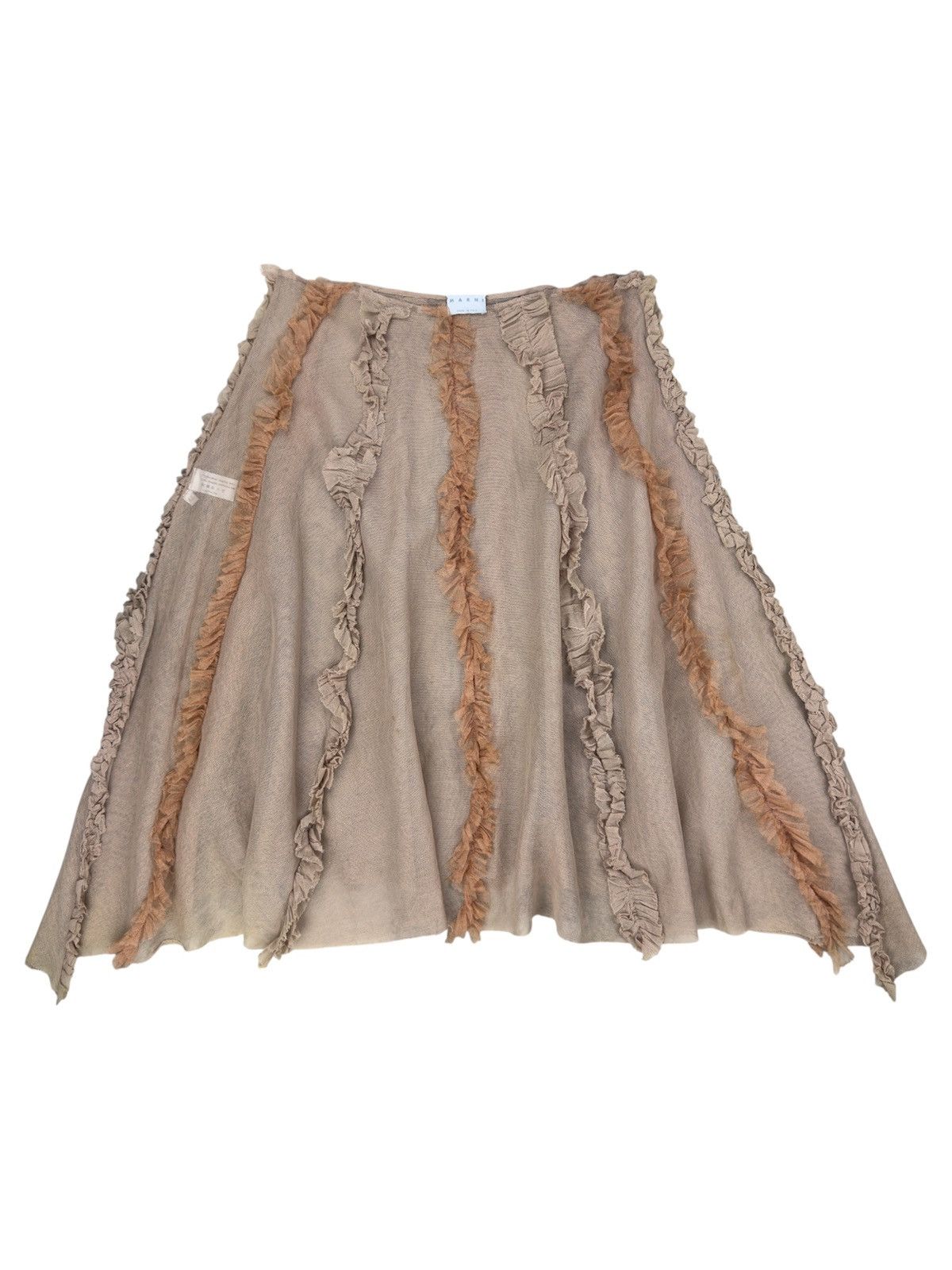 Marni MARNI Mesh Fairy Boho Skirt Size 28" / US 6 / IT 42 - 1 Thumbnail