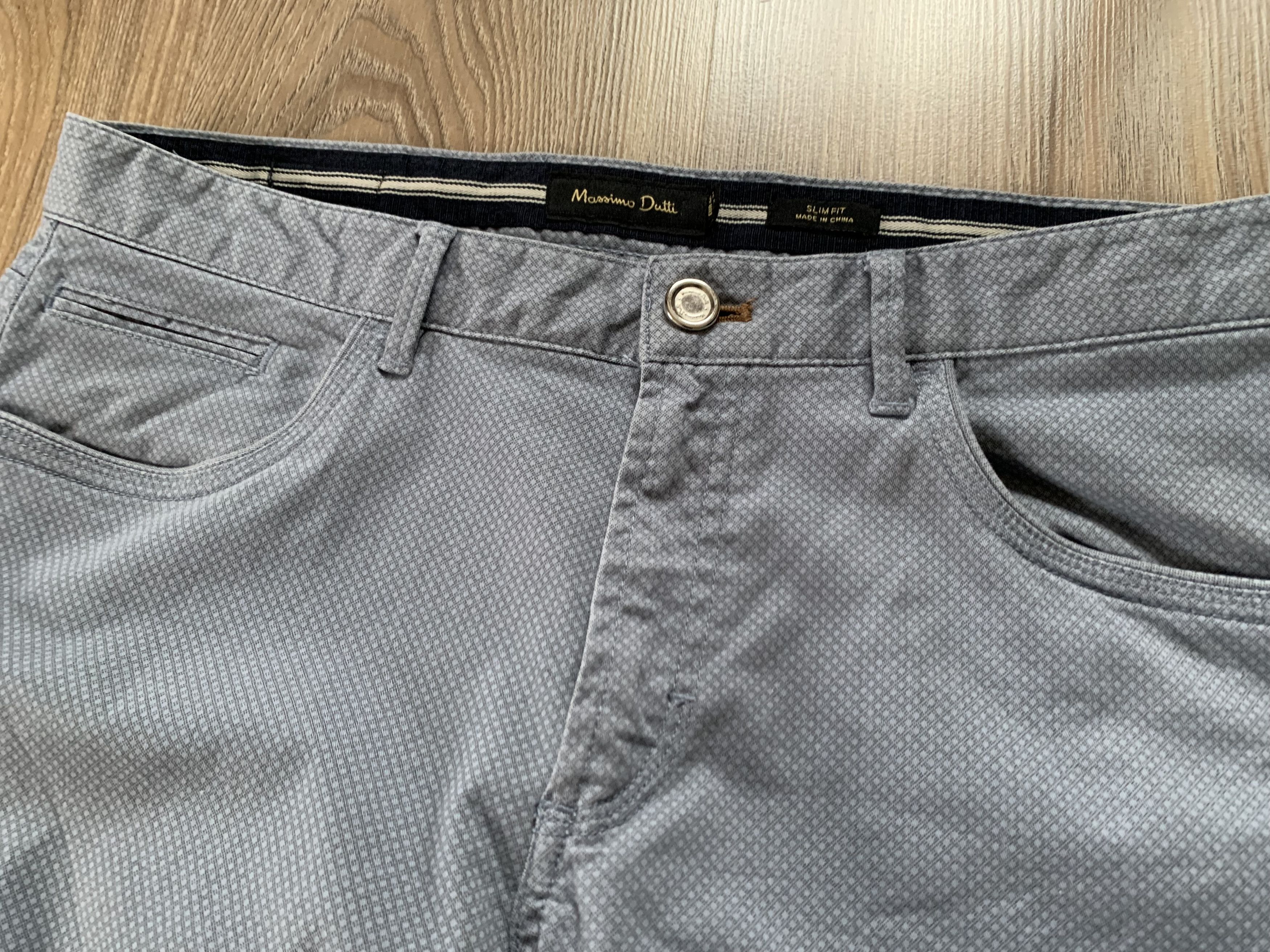 Designer × Massimo Dutti Massimo Dutti Slim Fit Casual Cotton Pants Size US 31 - 4 Thumbnail