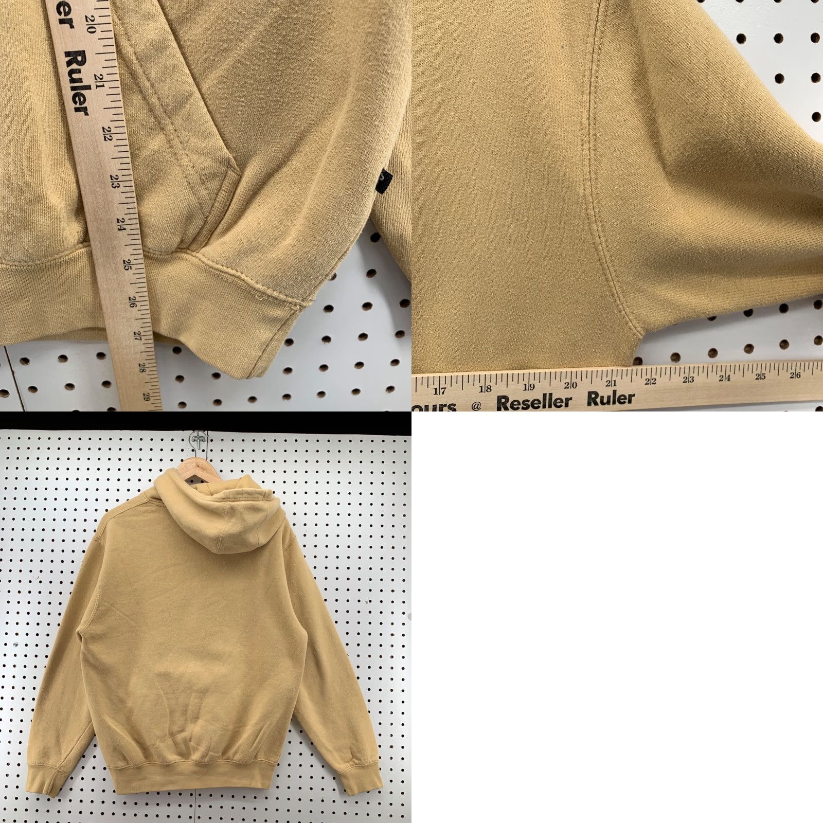 NCAA VINTAGE Pennant Notre Dame Hoodie Sweatshirt Unisex Adults XS Brown Graphic Print Pullover Hooded Notre Dame 90s Mens Womens Size US XS / EU 42 / 0 - 8 Thumbnail