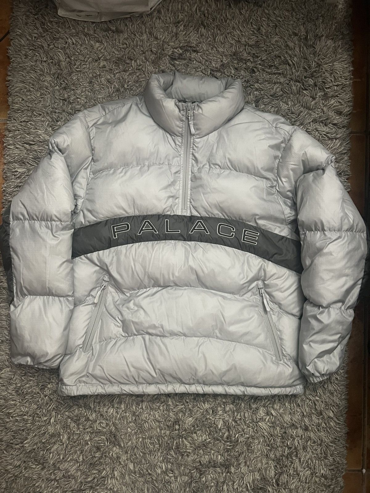 Palace Palace Ripstop Arc Puffa - grey Size US S / EU 44-46 / 1 - 2 Thumbnail
