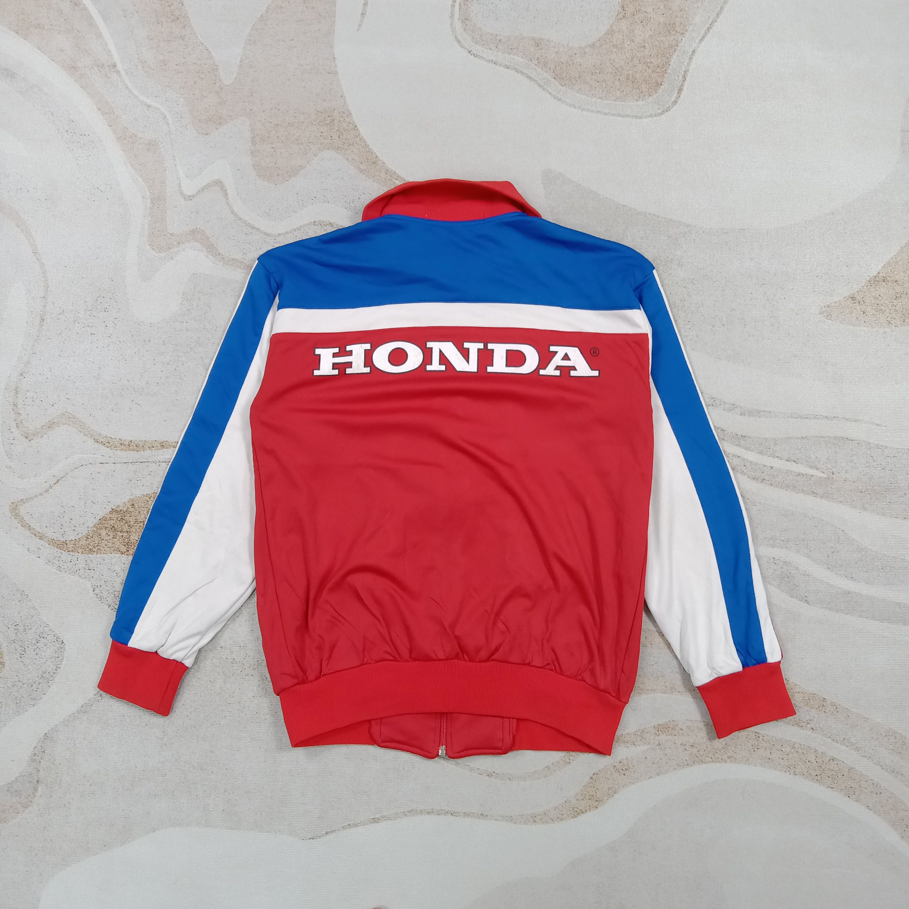 Honda Vintage 90's Honda Racing Team Sweater Jacket Size US S / EU 44-46 / 1 - 1 Thumbnail