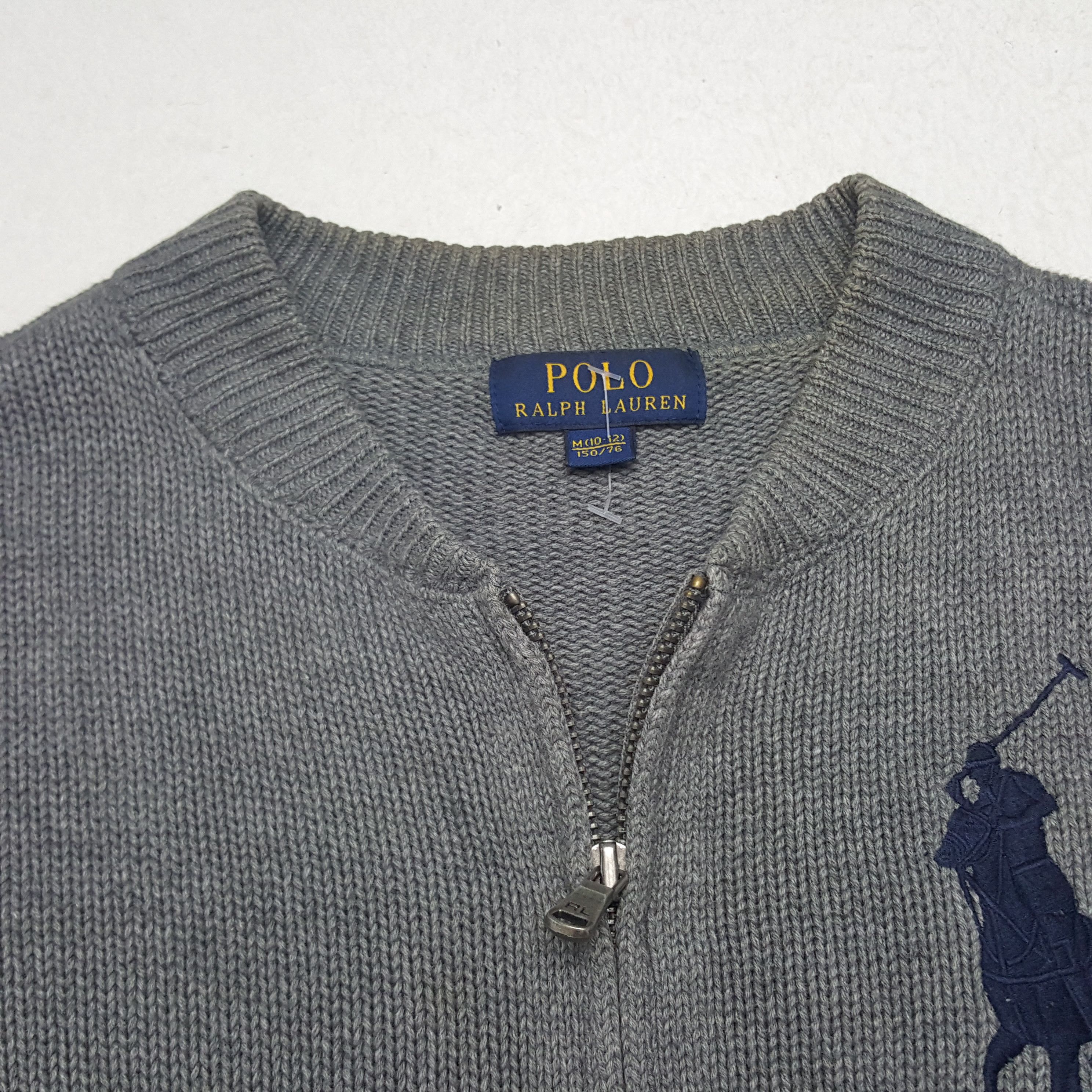 Polo Ralph Lauren × Vintage Vintage Polo Ralph Lauren Zipper Sweatshirt Size S / US 4 / IT 40 - 4 Thumbnail