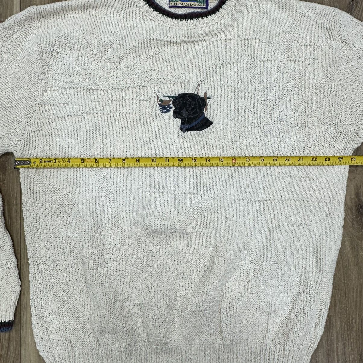 Vintage Vintage Shenandoah Black Lab 100% Cotton Knit Sweater, XXL Size US XXL / EU 58 / 5 - 6 Thumbnail