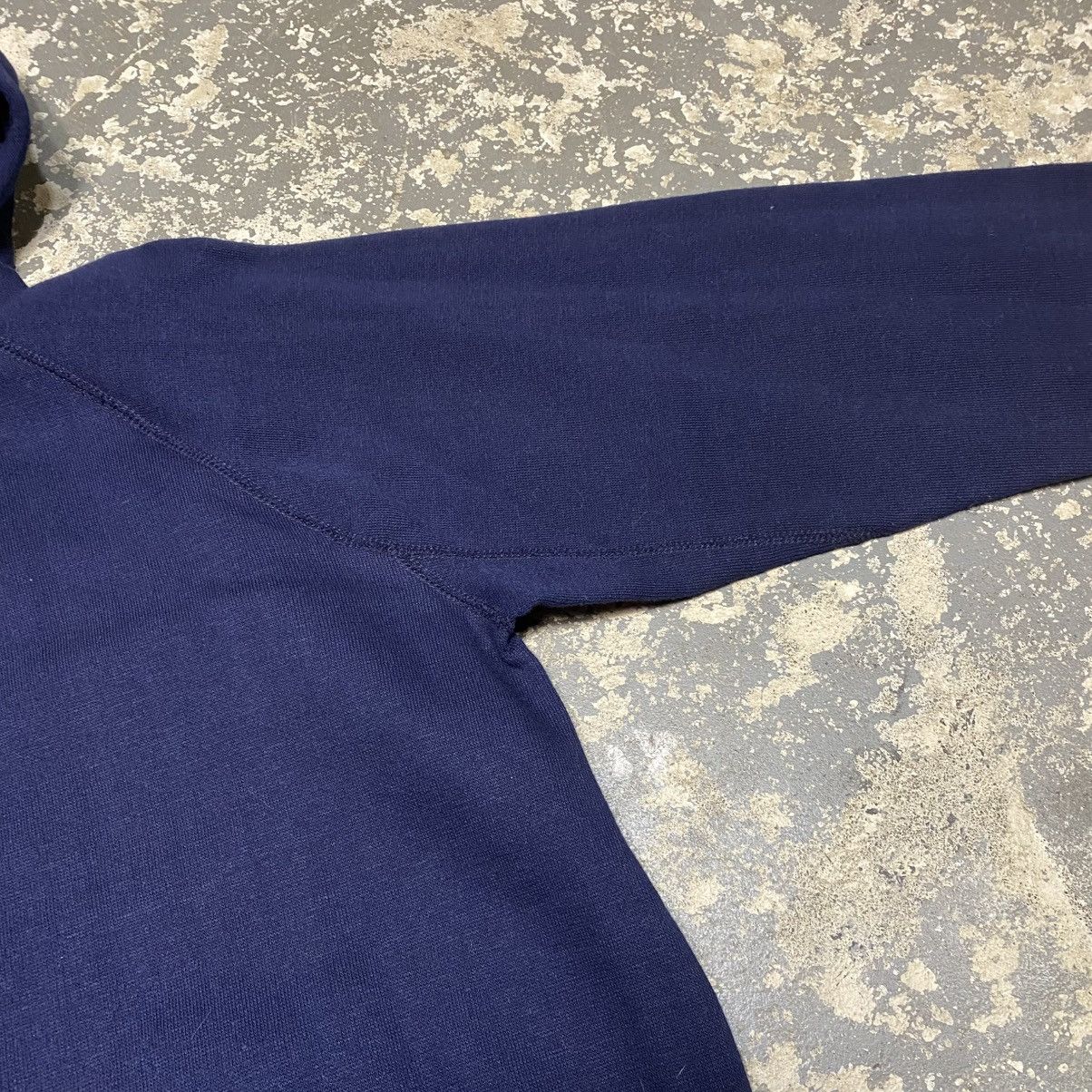 Japanese Brand × Original Montgomery × Vintage Vintage Montgomery Ward Blank Navy Gusset Hoodie Sweat 70s Size US L / EU 52-54 / 3 - 7 Thumbnail