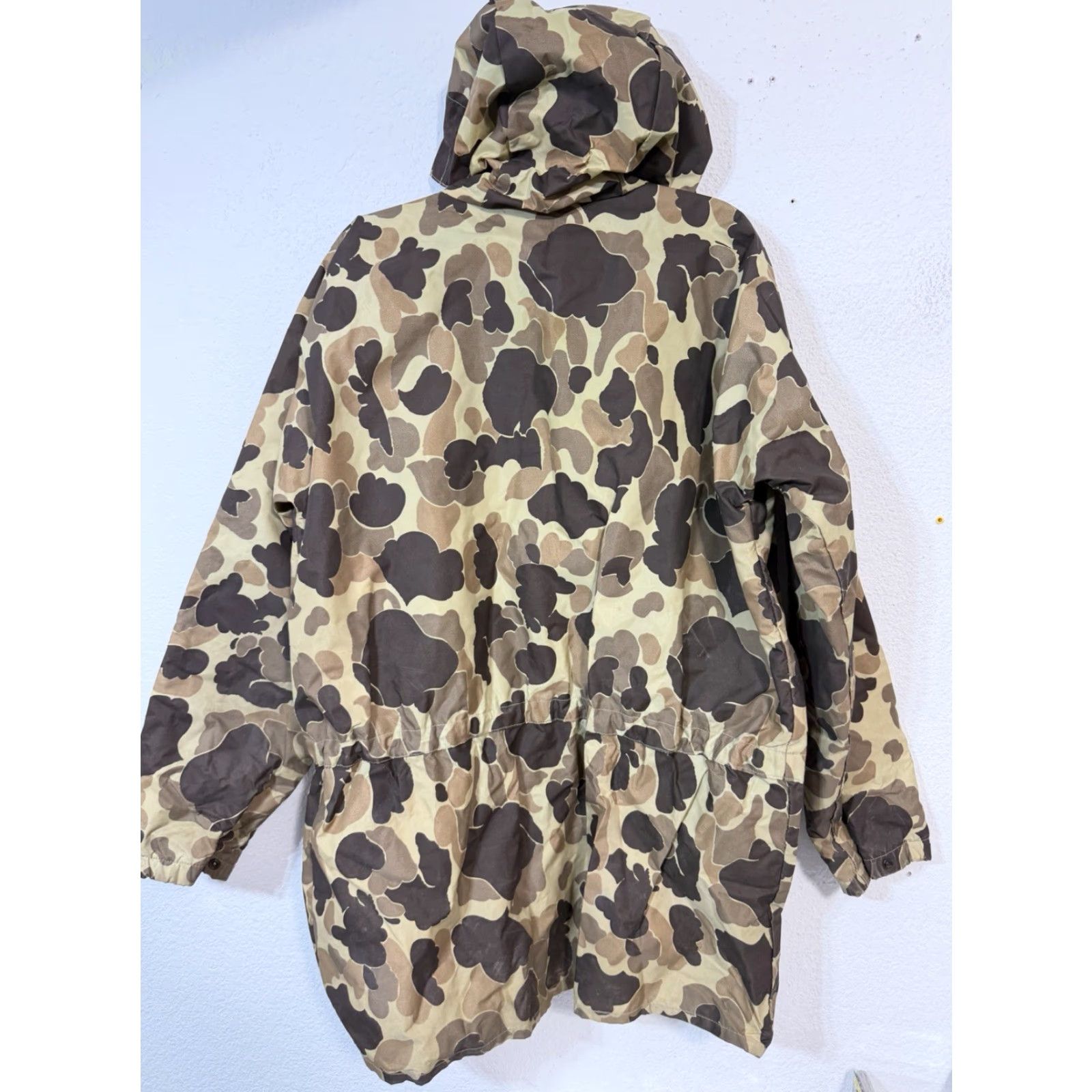 Vintage VINTAGE Columbia Duck Hunting Camo Full Zip Jacket Hood Mens L Columbia OutDry Parka 7 Pockets Water Resistant Size US L / EU 52-54 / 3 - 6 Thumbnail