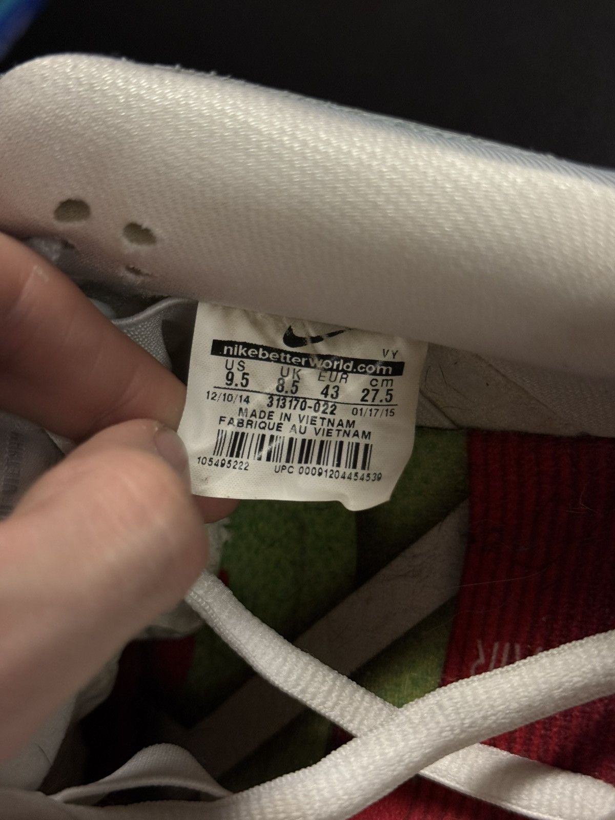 Nike Size 9.5 - Nike SB Dunk Low Marty McFly (313170-022) 2015 Size US 9.5 / EU 42-43 - 14 Thumbnail