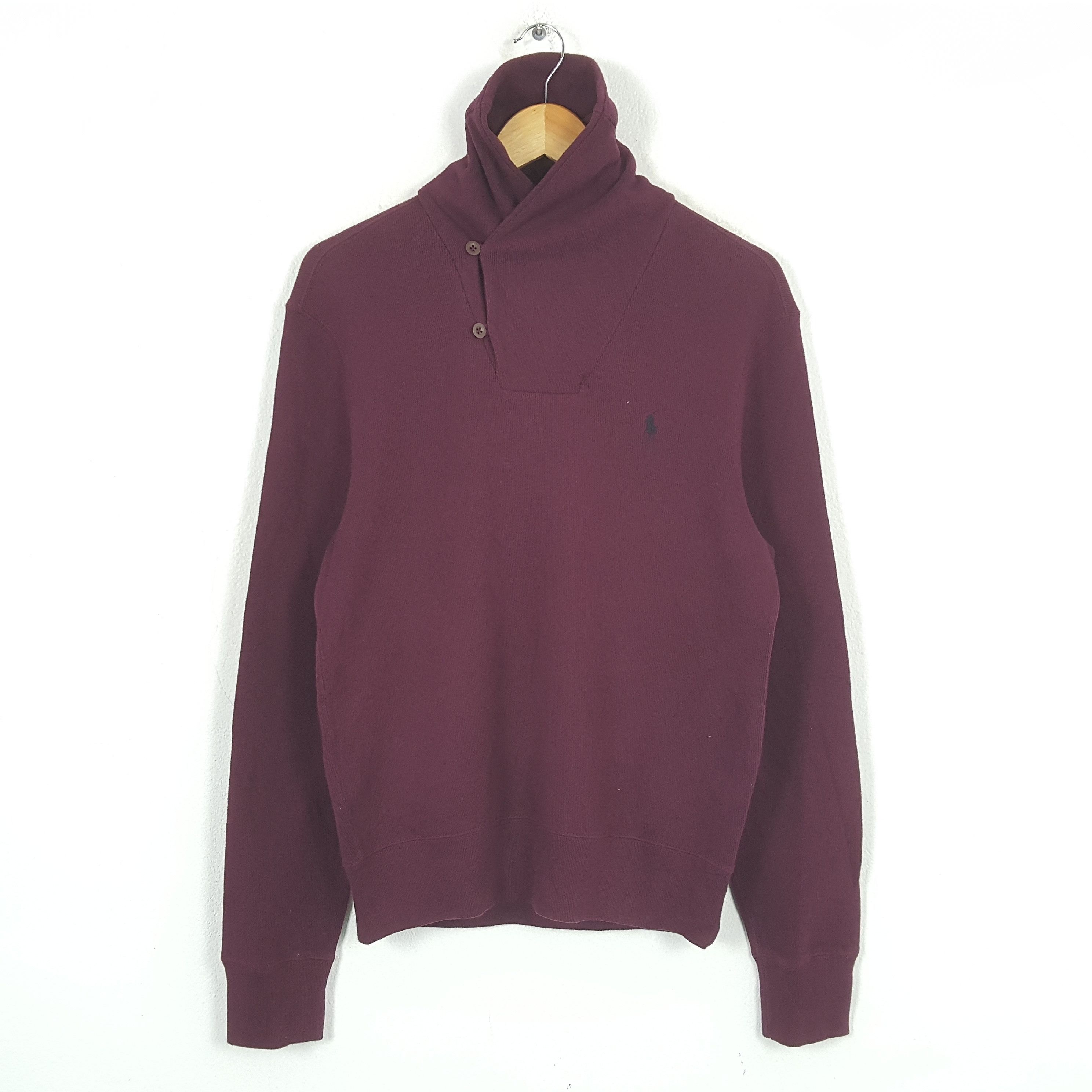 Polo Ralph Lauren × Vintage Vintage POLO by RALPH LAUREN Pony Logo Sweatshirt C289N14 Size US S / EU 44-46 / 1 - 1 Thumbnail