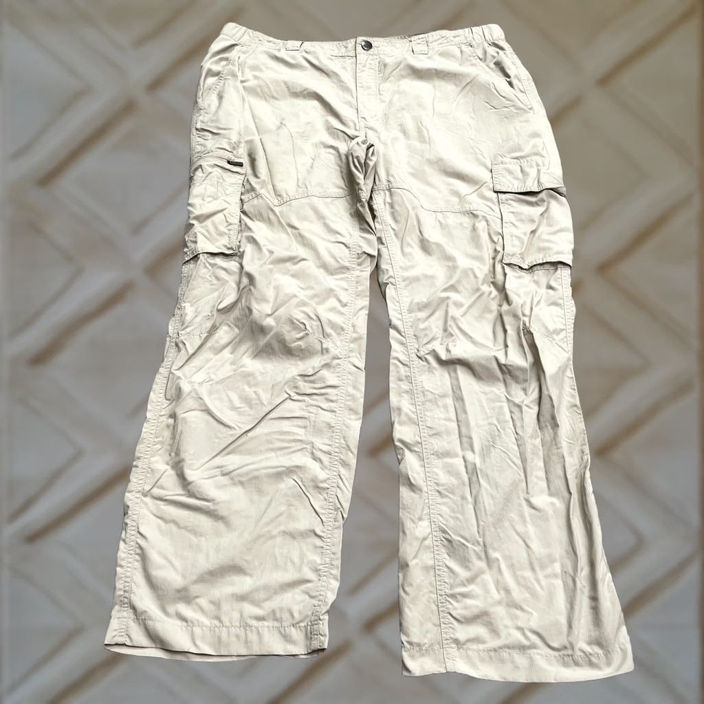 Vintage Columbia Omni-Shade Kestrel Trail Cargo Pants Mens 40x30 Brown Straight Outdoors Size US 40 / EU 56 - 1 Thumbnail