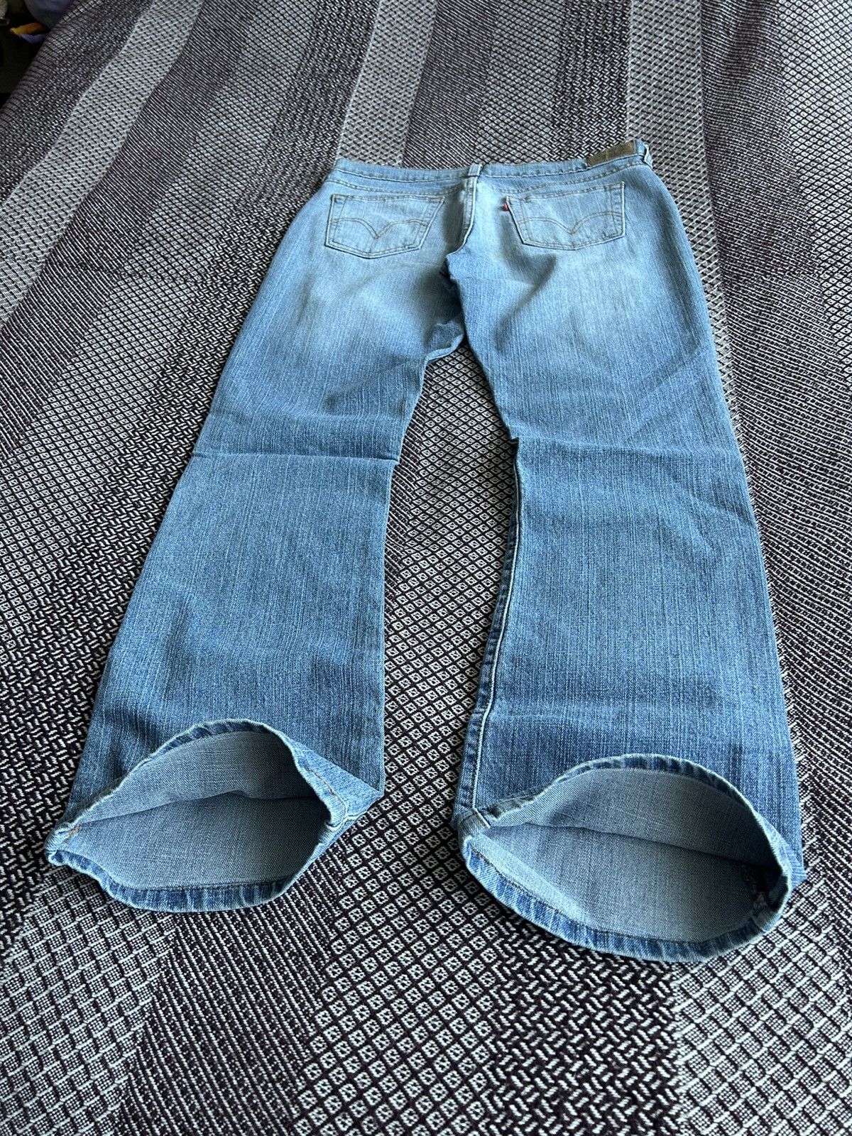Levi's Vintage Flared Levis 515 Boot Cut Washed 00s Streetwear Y2K Size 32" / US 10 / IT 46 - 11 Thumbnail