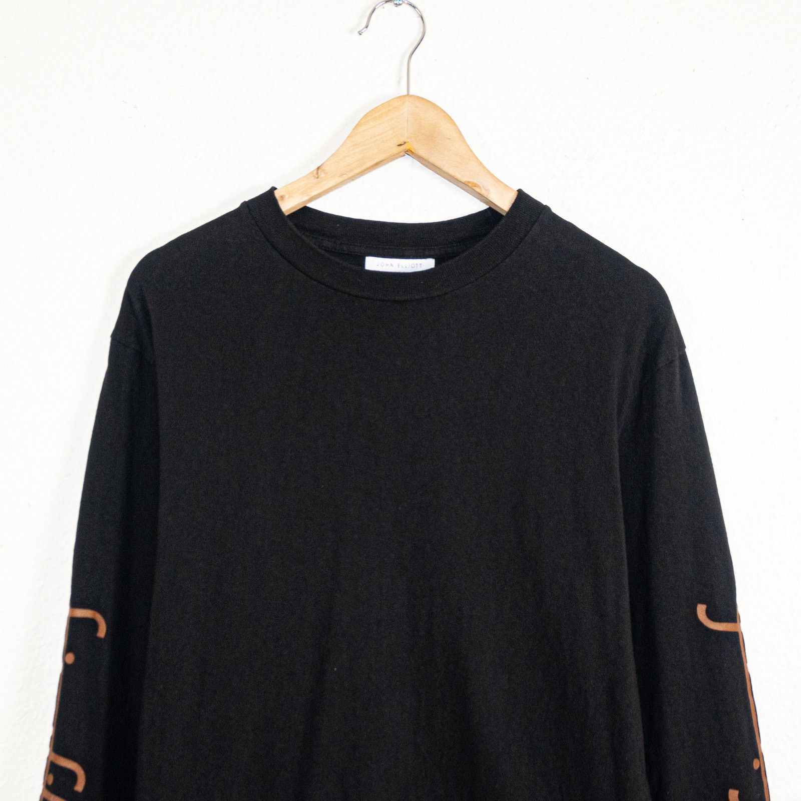John Elliott John Elliott Life is Always Sweet LS university tee black Size US XS / EU 42 / 0 - 4 Thumbnail