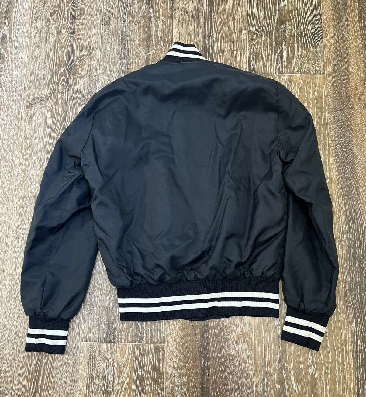 Vintage Vintage Neil Sedaka 77 Elektra Records Tour Bomber jacket Size US S / EU 44-46 / 1 - 2 Thumbnail