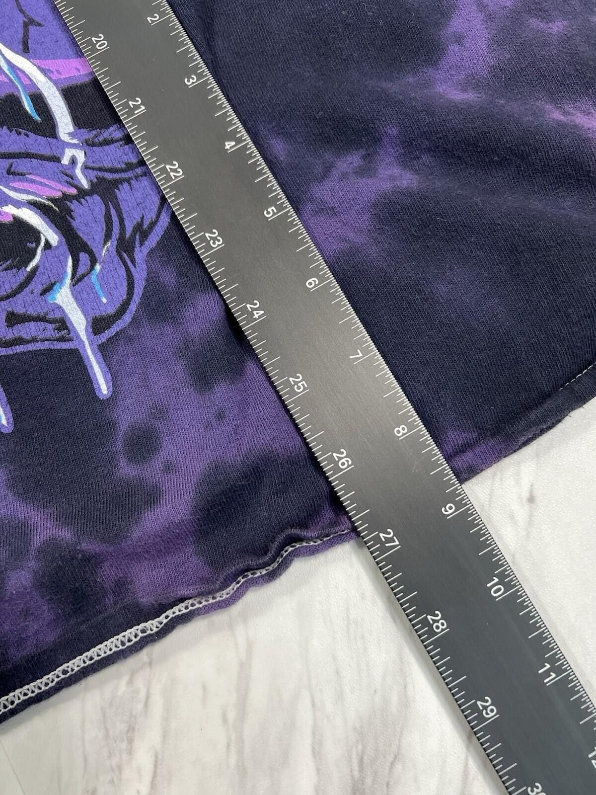 Marvel Comics Marvel Venom Tie Dye Graphic Tee Purple Drip Face XL #9 Size US XL / EU 56 / 4 - 2 Thumbnail