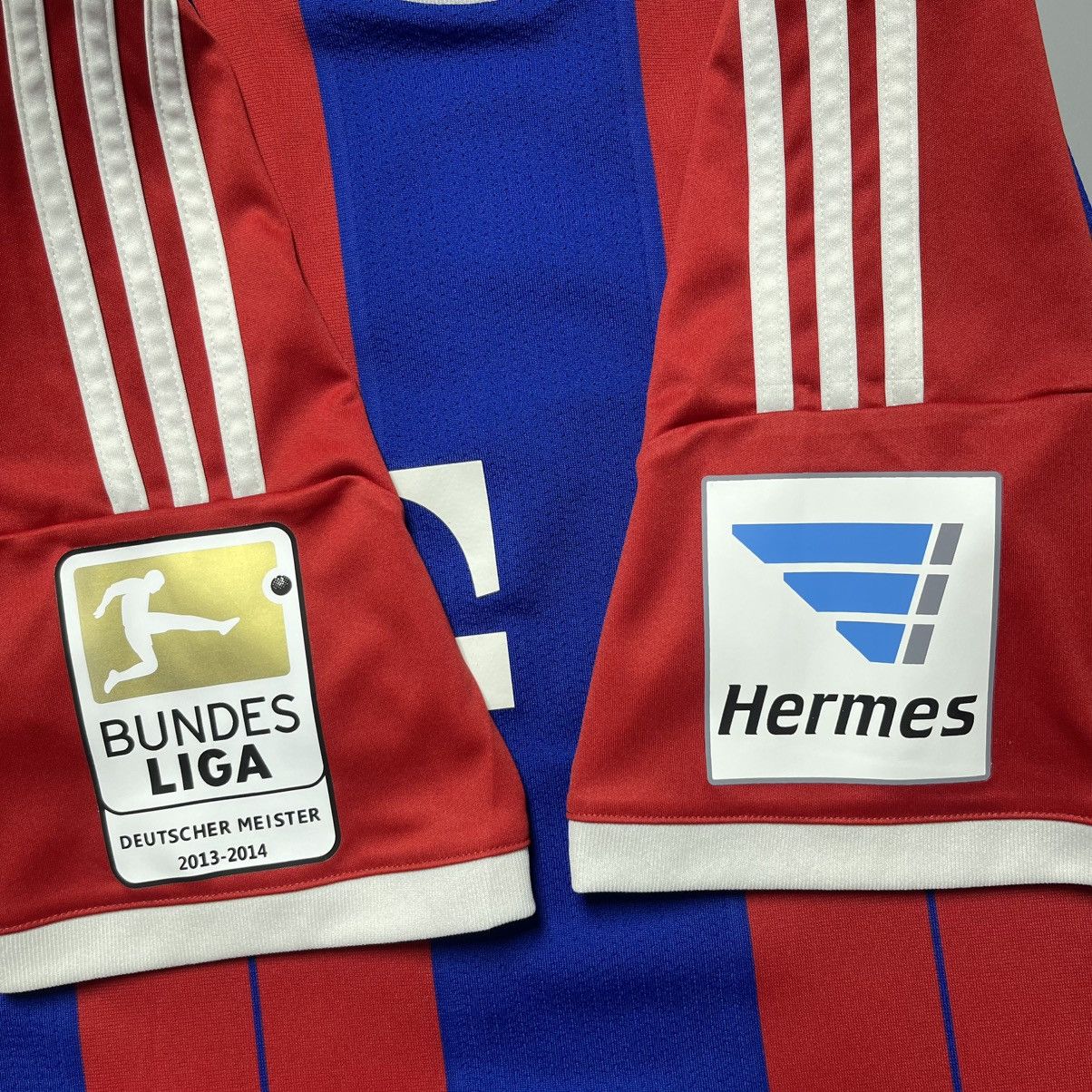 Vintage BAYERN ADIDAS 2014/2015 FOOTBALL HOME JERSEY #10 ROBBEN Size US M / EU 48-50 / 2 - 8 Thumbnail