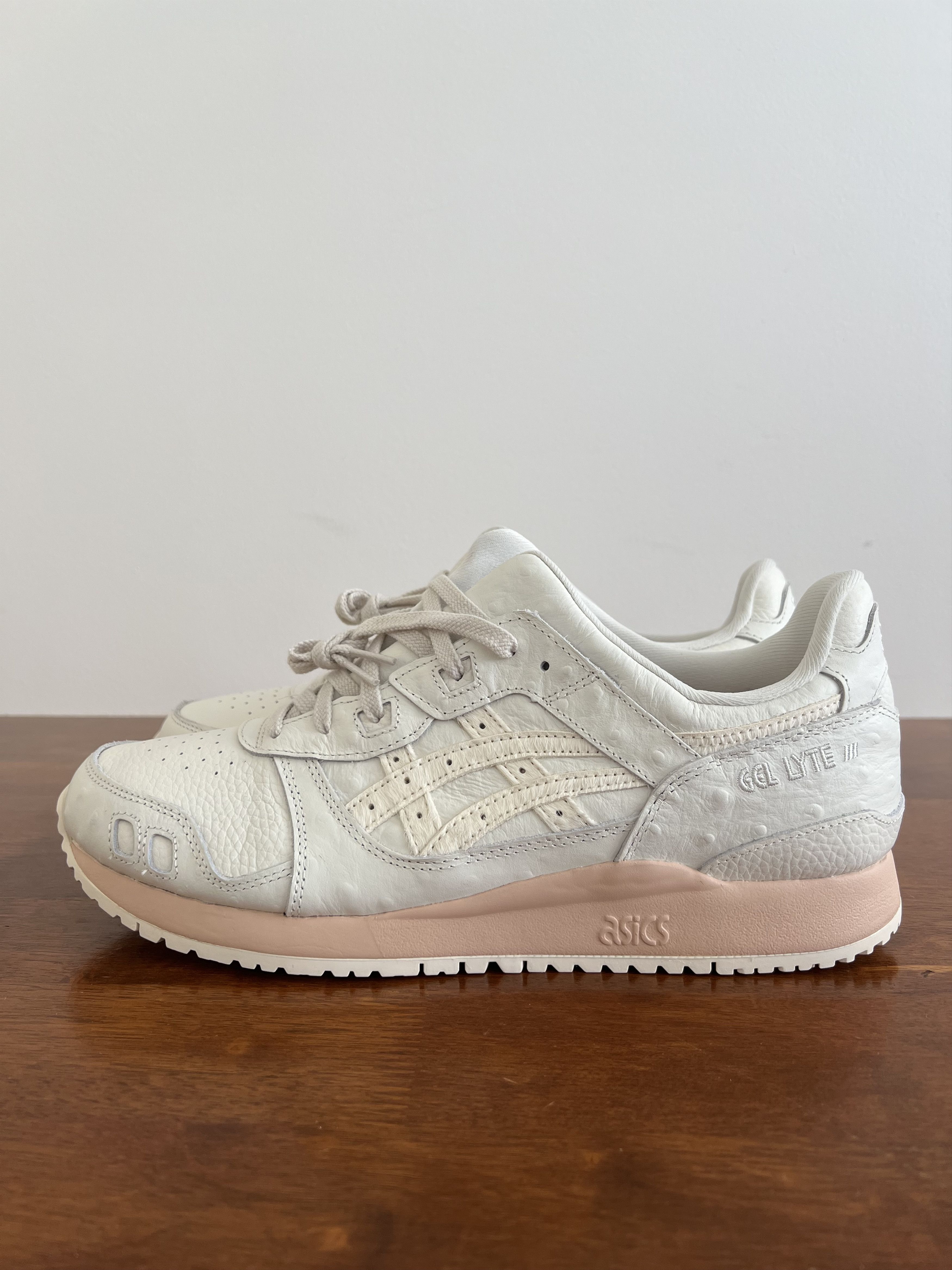 Asics 💚 Asics Gel-Lyte III OG Mythical Creatures Cream/Bisque NEW Size US 12 / EU 45 - 6 Thumbnail