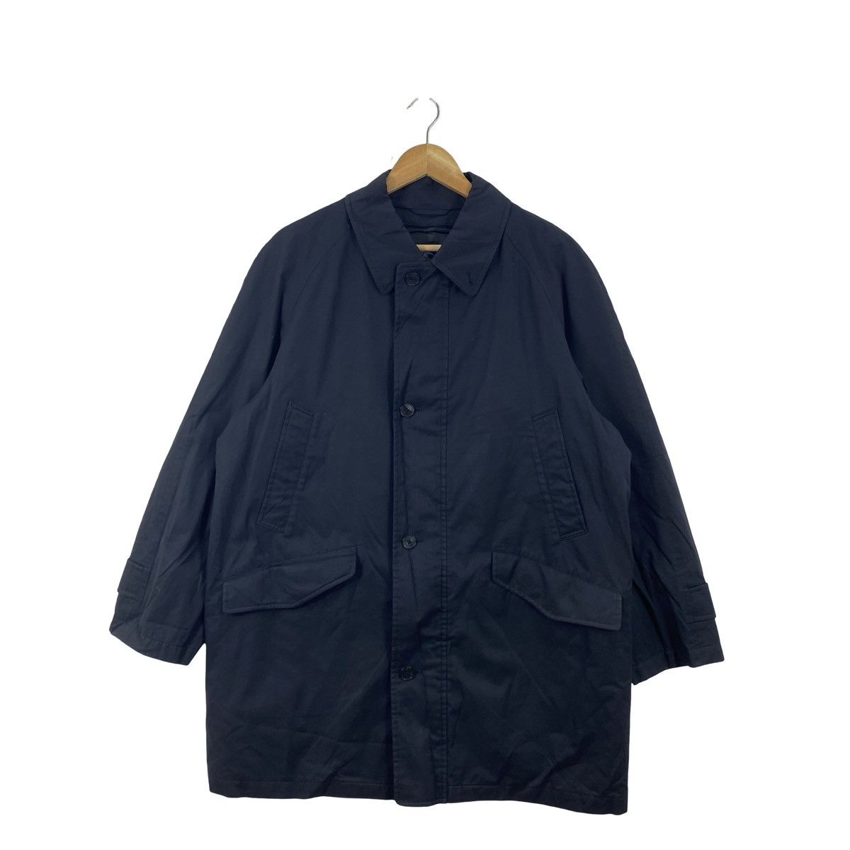 Burberry BURBERRY LONDON Lightweight Mac Coat Jacket Button Up Nova Size US XXL / EU 58 / 5 - 1 Thumbnail
