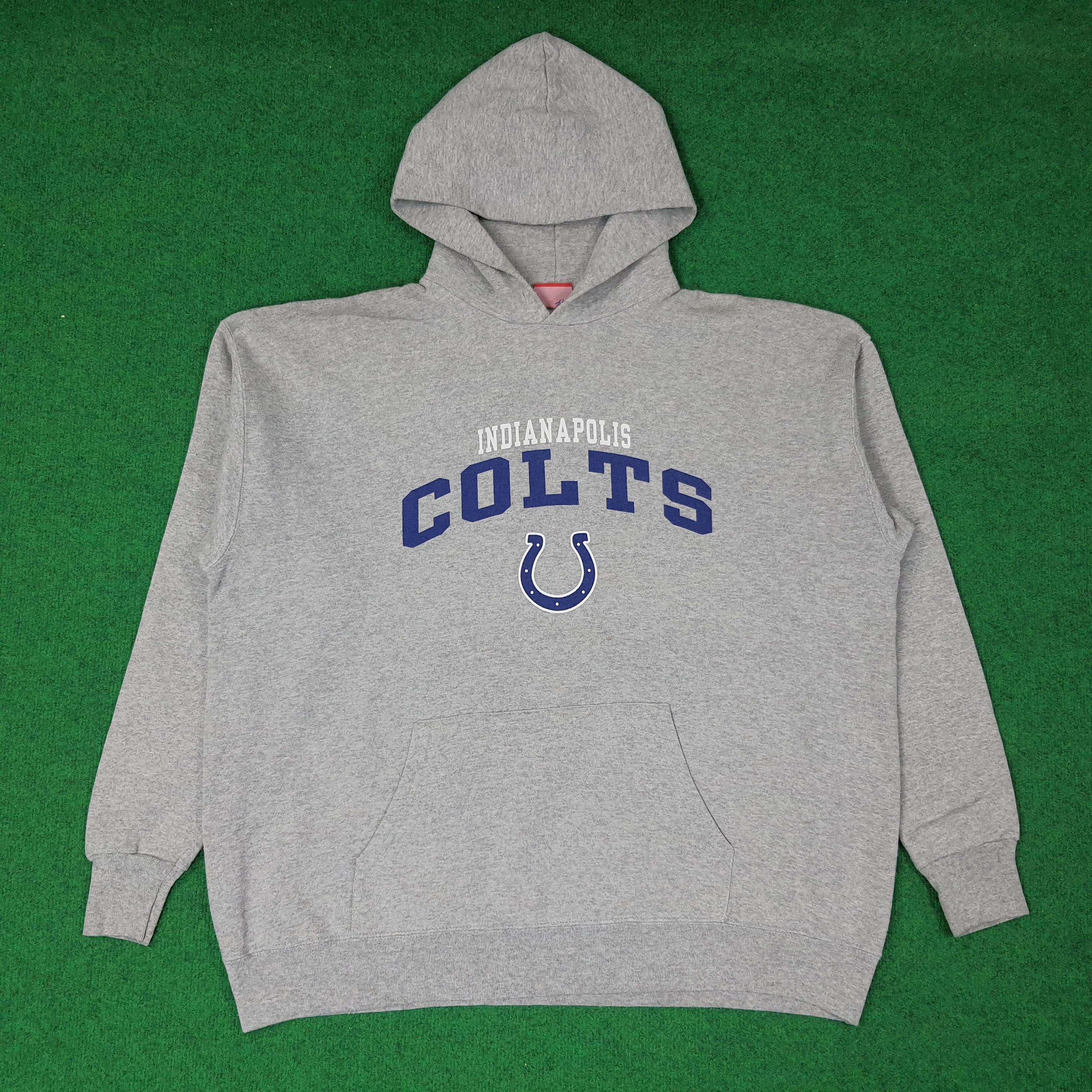 NFL Vintage NFL Indianapolis Colts American Team Hoodie C261N14 Size US XXL / EU 58 / 5 - 1 Thumbnail