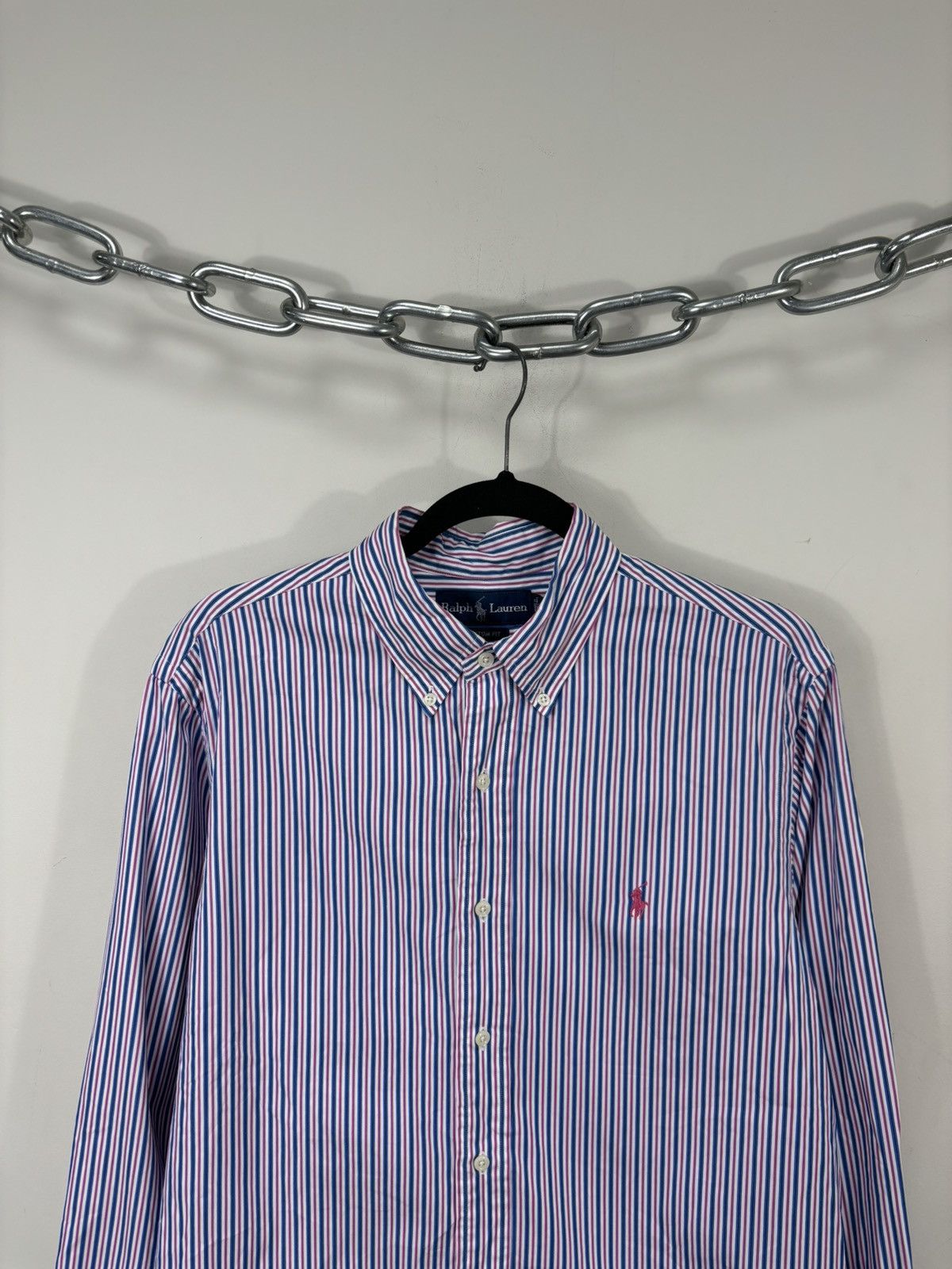 Ralph Lauren Ralph Lauren Vintage Striped Button Down Long Sleeve Shirt Size US L / EU 52-54 / 3 - 2 Thumbnail