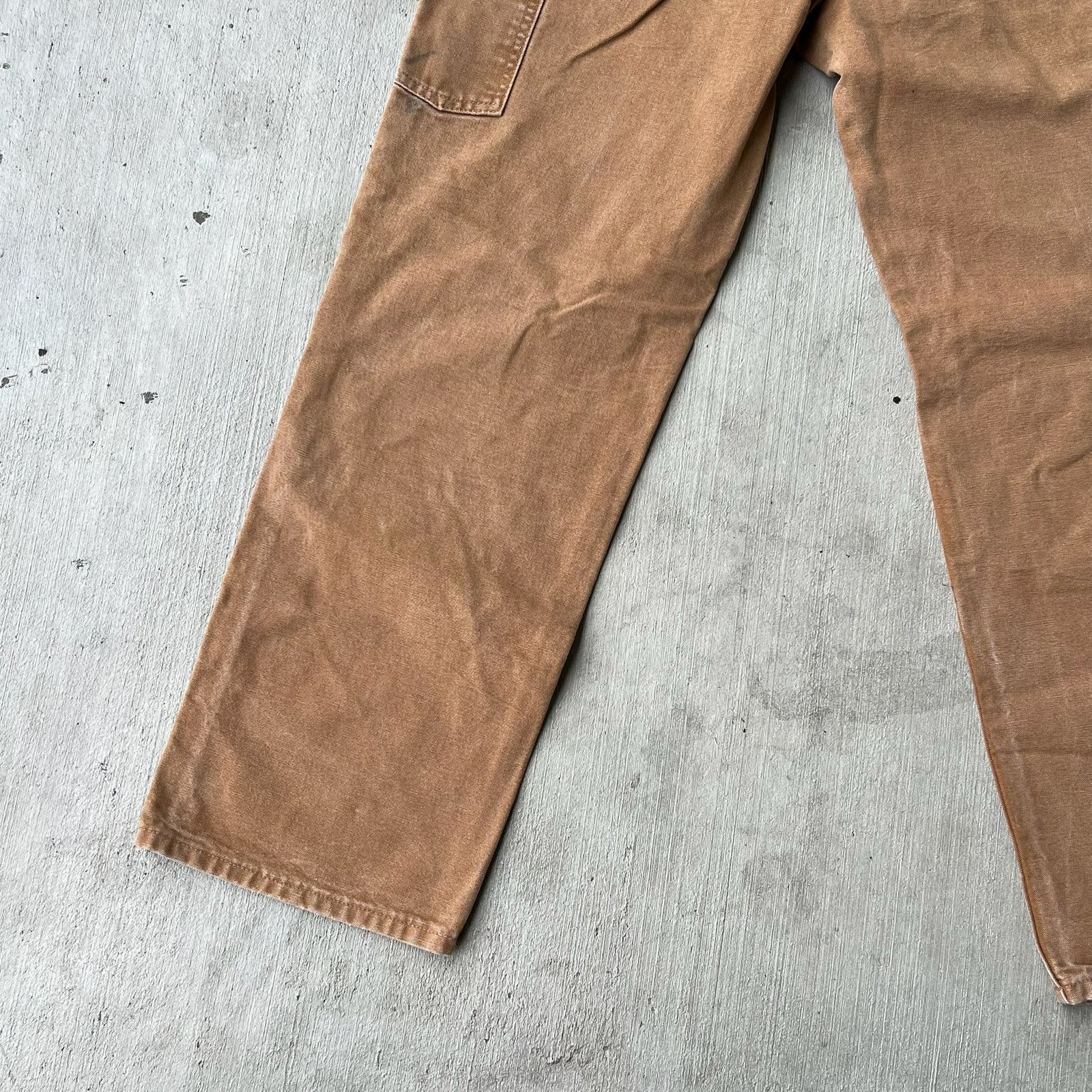Carhartt × Vintage Carhartt brown double knee work wear carpenter pants Size US 29 - 12 Thumbnail