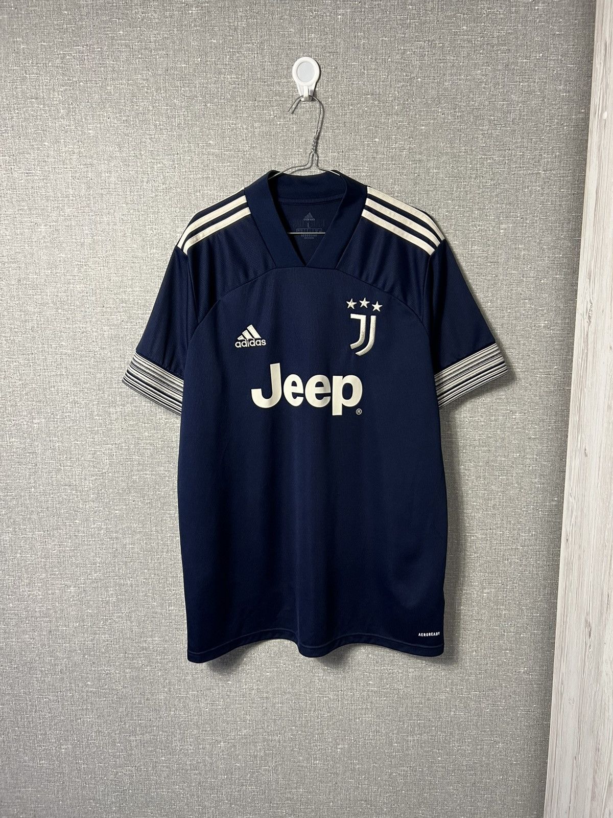 Adidas Juventus Away Long Sleeve Soccer Jersey 2020/21