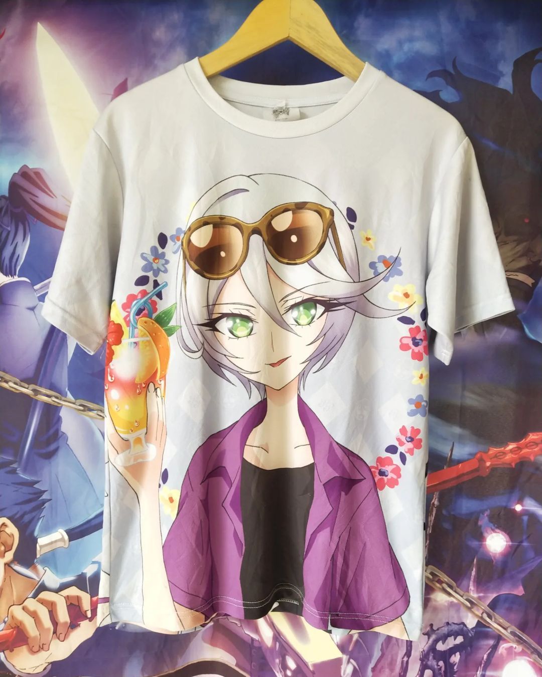 Anime × Japanese Brand PriPara Idol Time AOP Jersey Anime Tees Size US M / EU 48-50 / 2 - 1 Thumbnail
