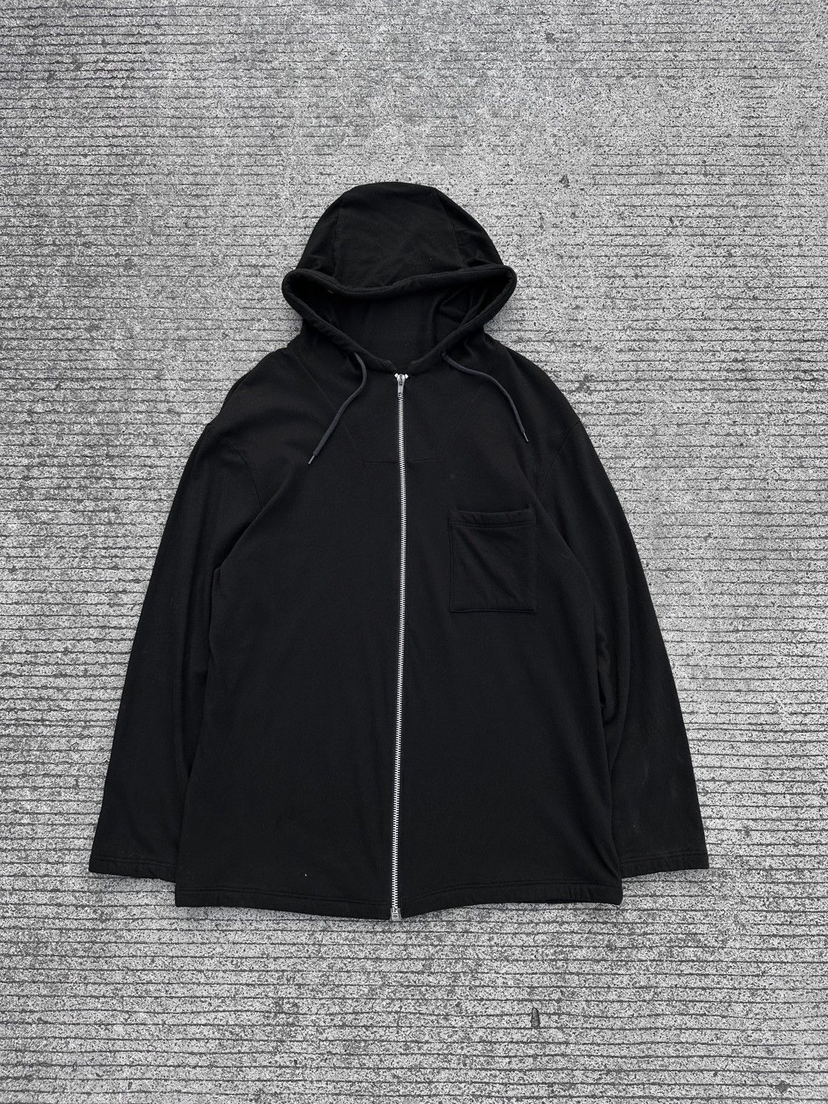 Helmut Lang Archive Helmut Lang Cotton One Pocket Hoodie Jacket Size US S / EU 44-46 / 1 - 3 Thumbnail