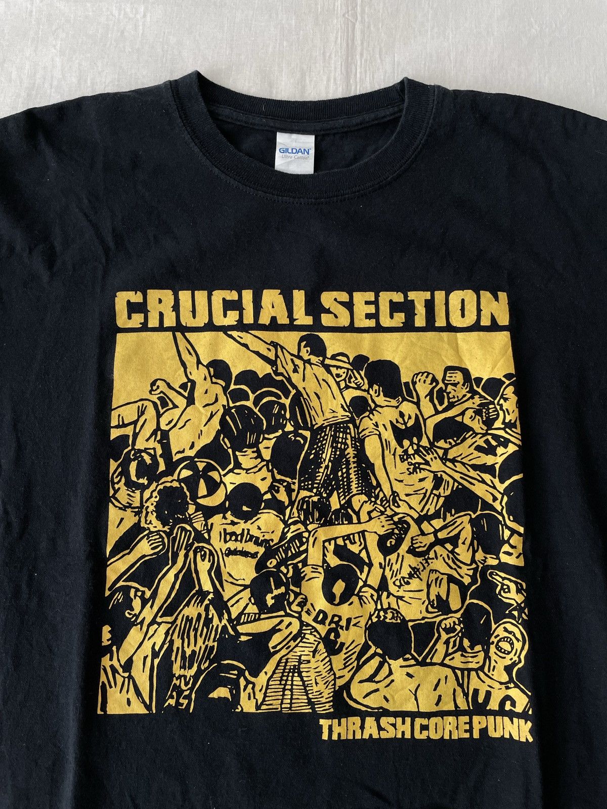 Band Tees Crucial Section Japan Thrash Core Punk Long Sleeve Tshirt Size US L / EU 52-54 / 3 - 5 Thumbnail