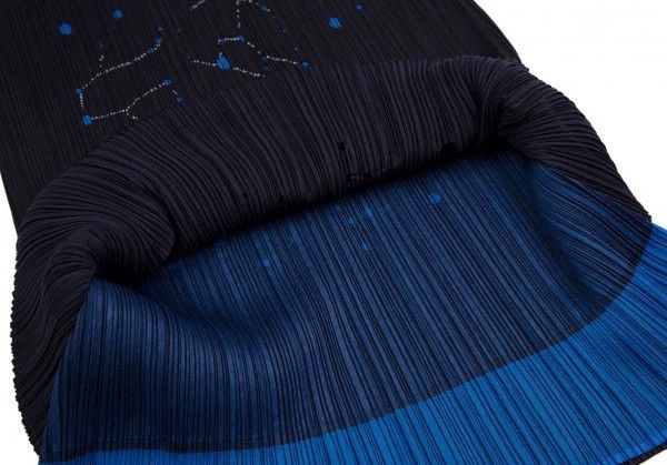 Issey Miyake Issey Miyake size:5 Blue constellation pleated skirt Size 42" / US 20 - 6 Thumbnail
