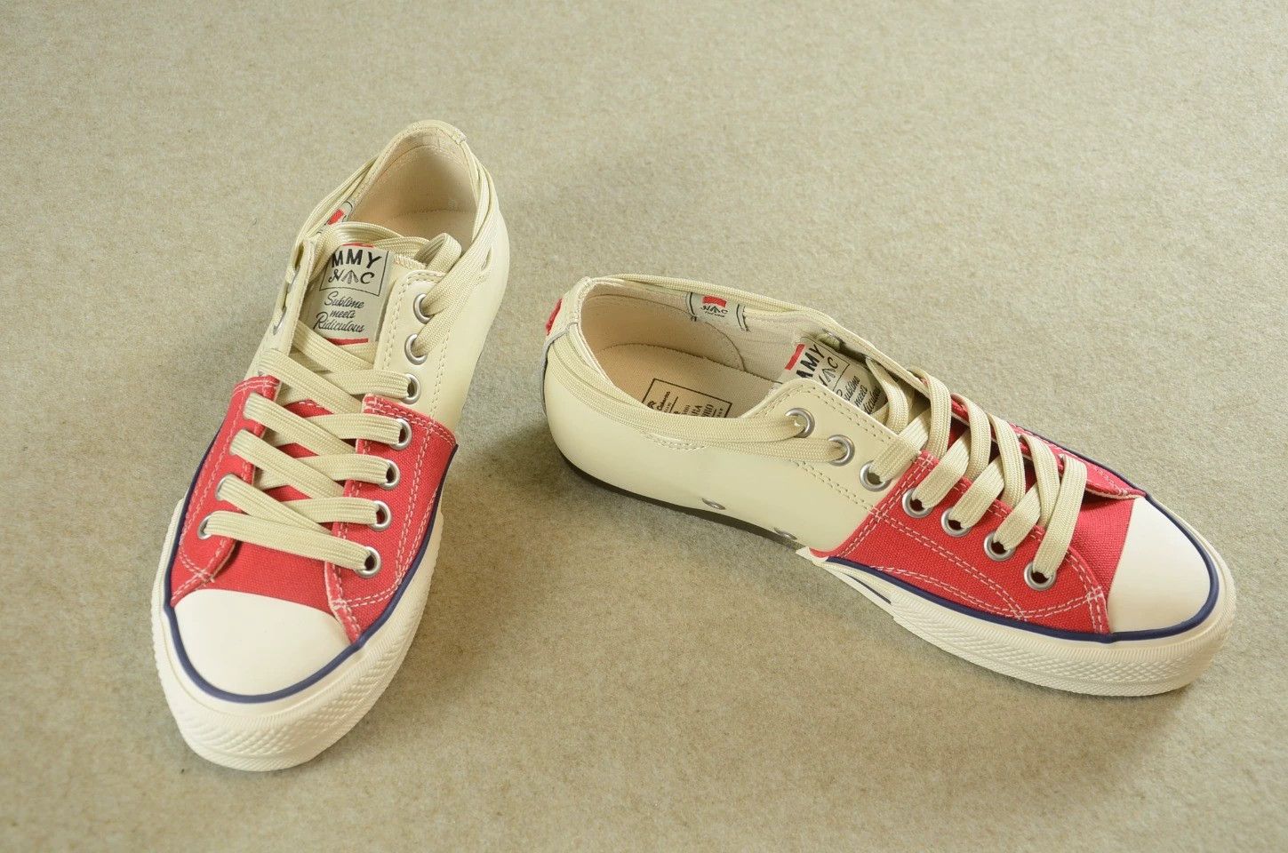 Maison MIHARA YASUHIRO Mihara Yasuhiro × Nigel Cabourn Colorblock Leather Sneakers Size US 8 / EU 41 - 3 Thumbnail