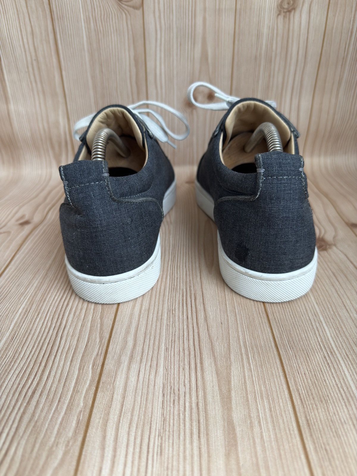 Christian Louboutin Orlato denim trainers Size US 7 / EU 40 - 16 Thumbnail