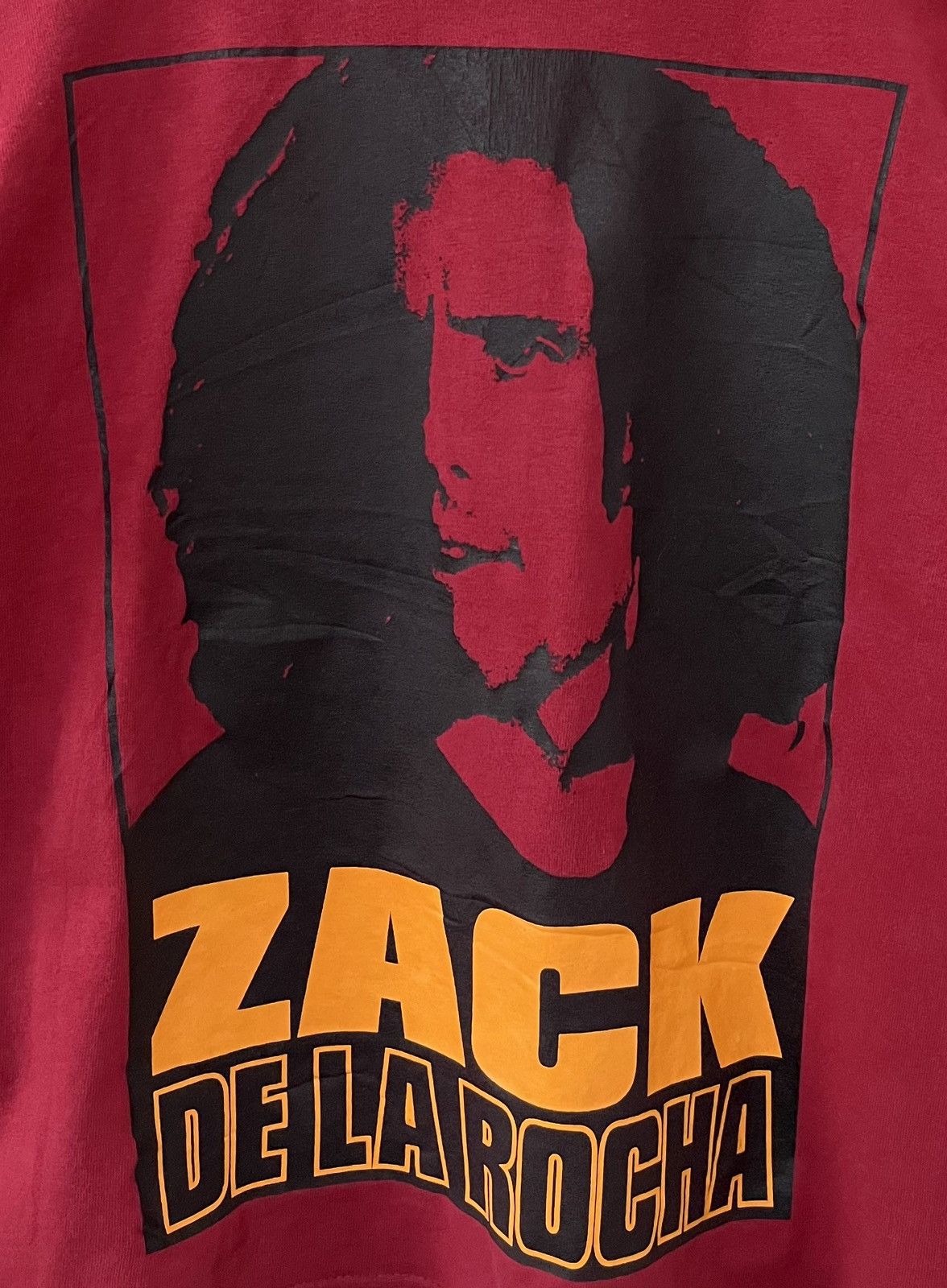 VINTAGE 00s RAGE AGAINST THE MACHINE ZACK DE LA ROCHA TSHIRT