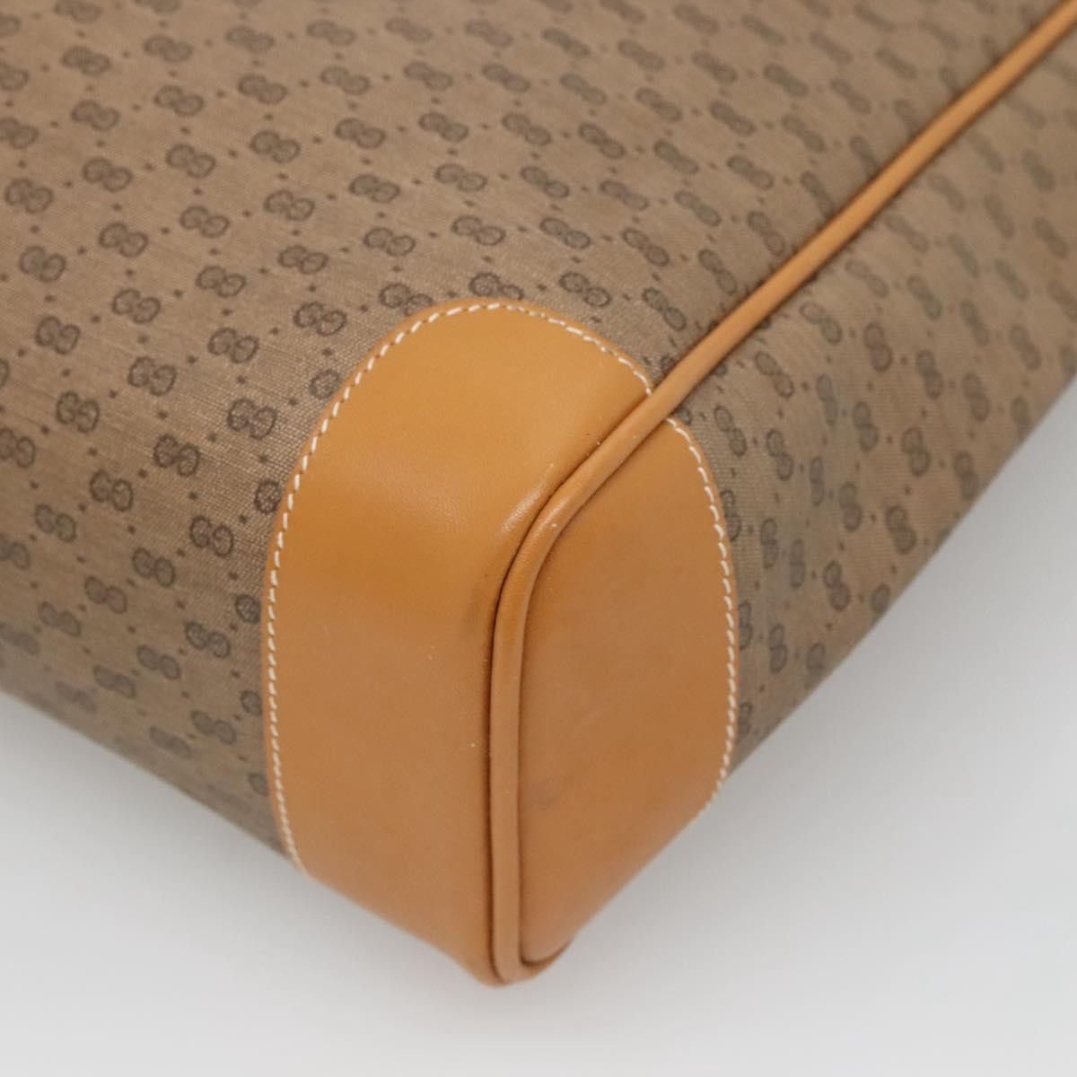 Gucci GUCCI Micro GG Supreme Tote Bag Pvc Beige Gold 002 39 002 39 Size ONE SIZE - 12 Thumbnail