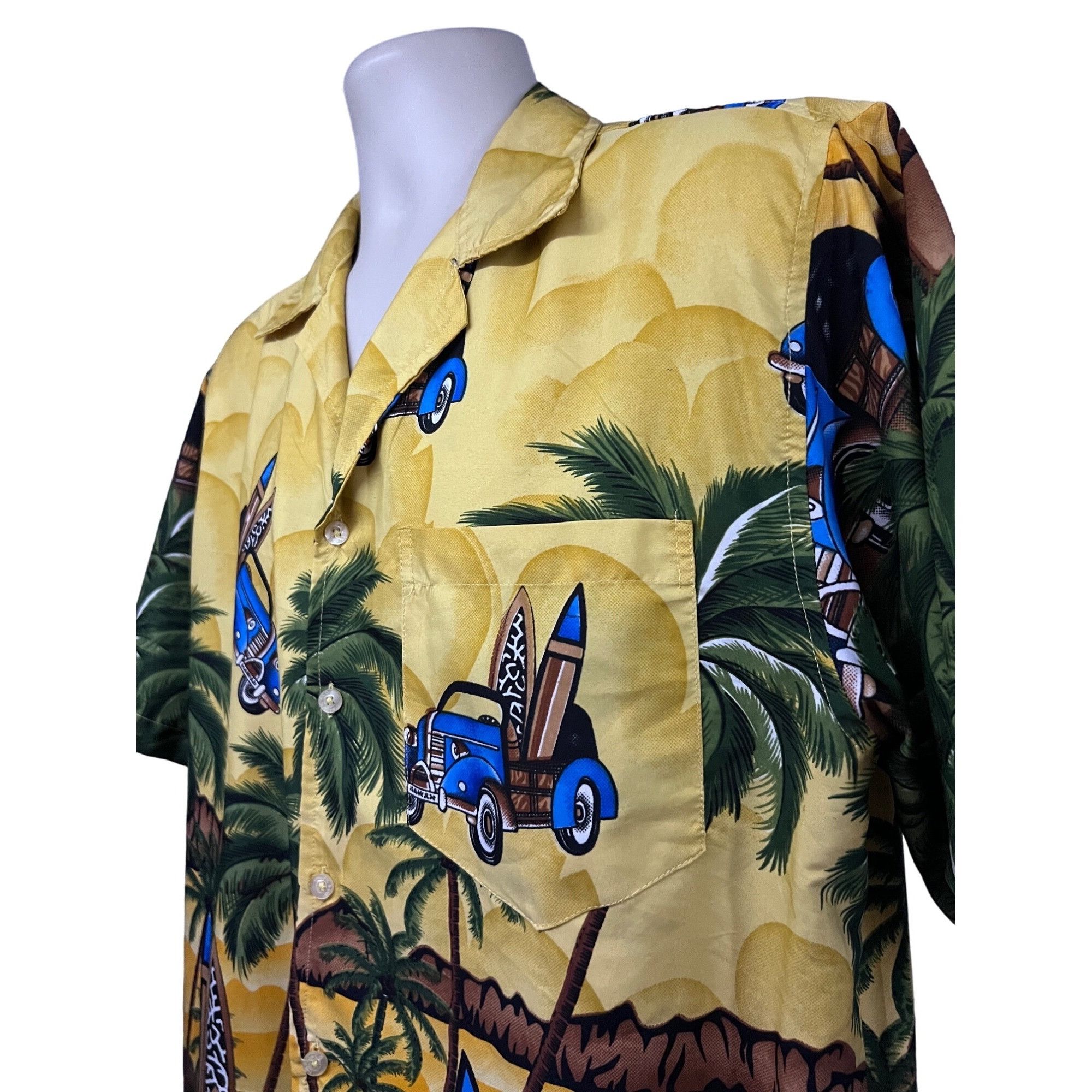 Pacific and Co. Pacific & Co Vintage Hawaiian Aloha Button Up Shirt Med Size US M / EU 48-50 / 2 - 5 Thumbnail