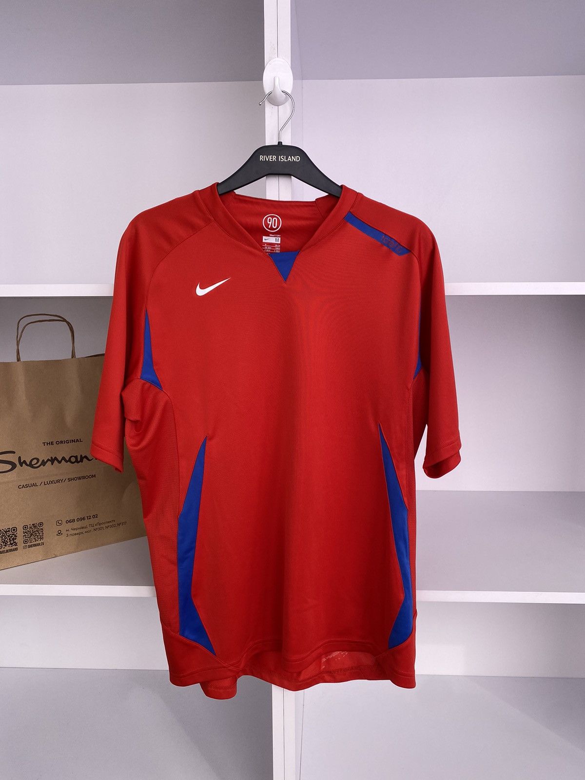 Nike × Vintage Vintage Nike Total 90 Jersey Size US M / EU 48-50 / 2 - 3 Thumbnail