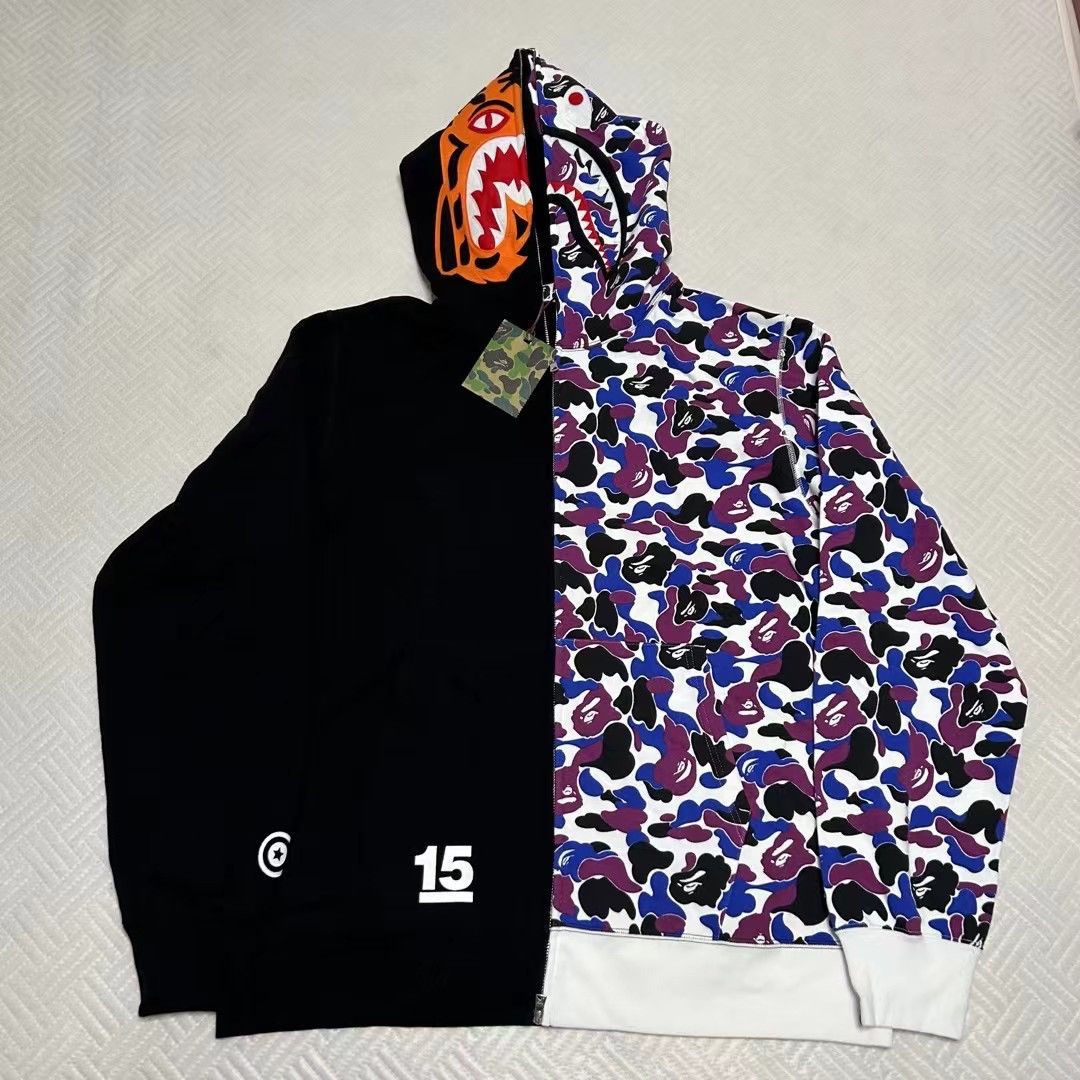 Bape BAPE LIMITED SHARK FULL ZIP HOODIE Size US XXL / EU 58 / 5 - 1 Thumbnail