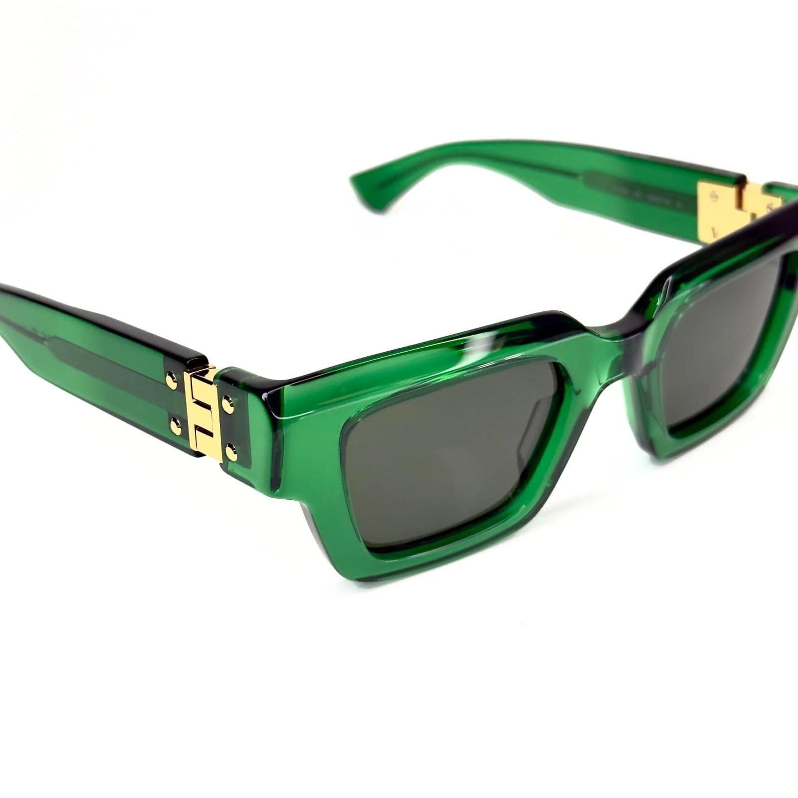Bottega Veneta BOTTEGA VENETA HINGE BV1230S Transparent Sunglass 1230 002 Size ONE SIZE - 6 Thumbnail